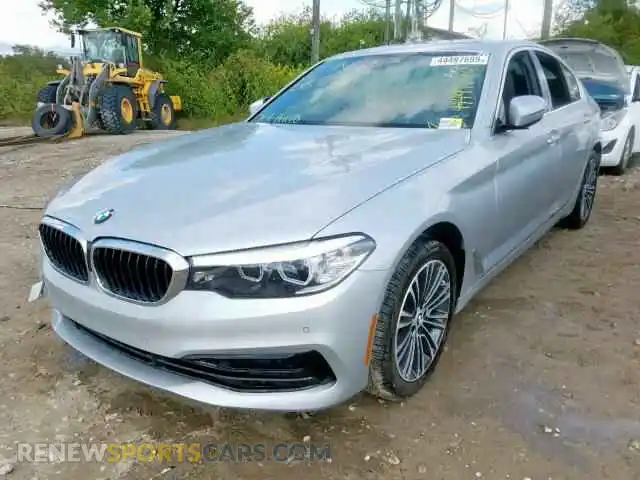 2 Photograph of a damaged car WBAJA5C56KWW29118 BMW 5 SERIES 2019