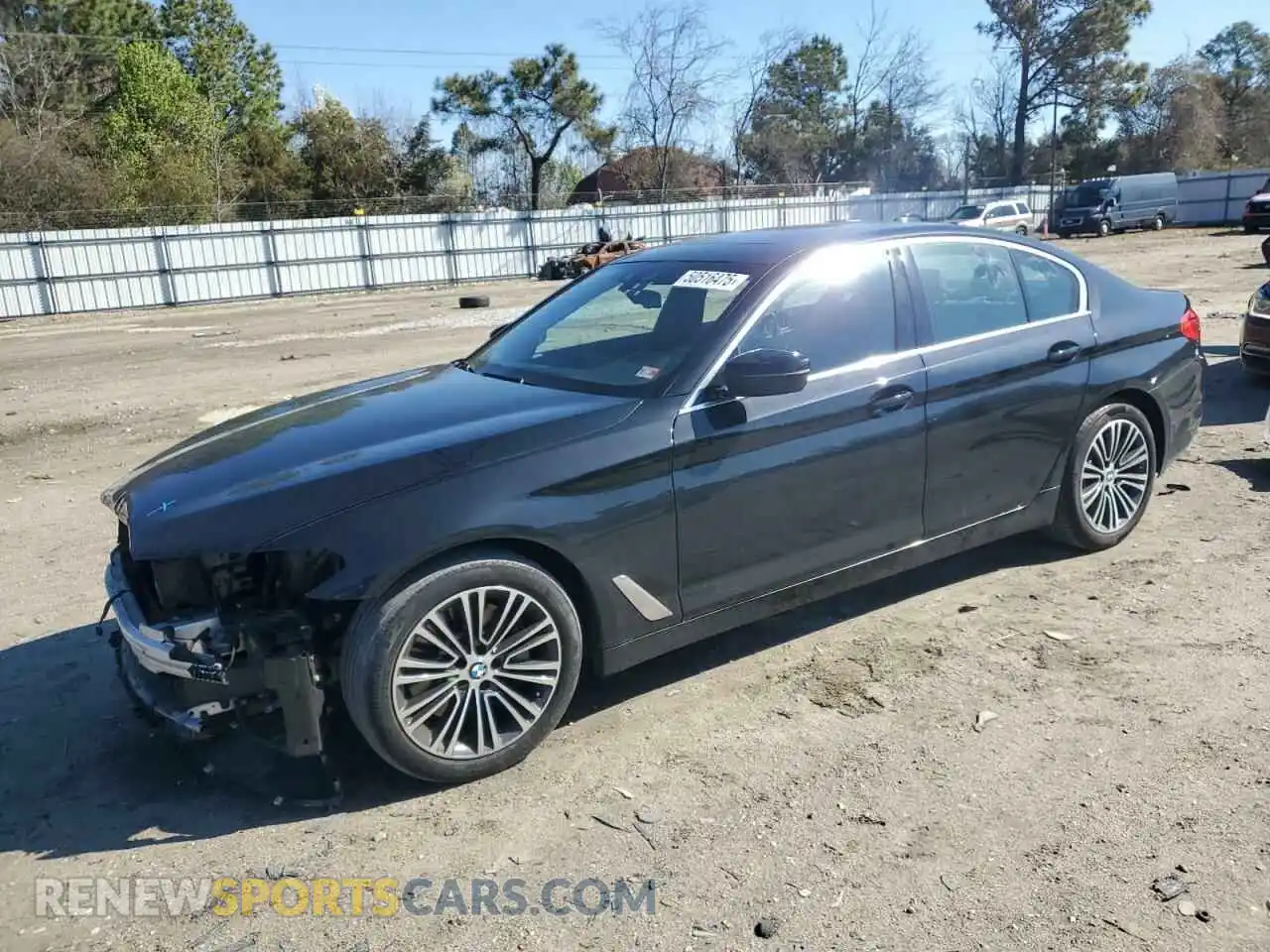 1 Photograph of a damaged car WBAJA5C57KWW09248 BMW 5 SERIES 2019