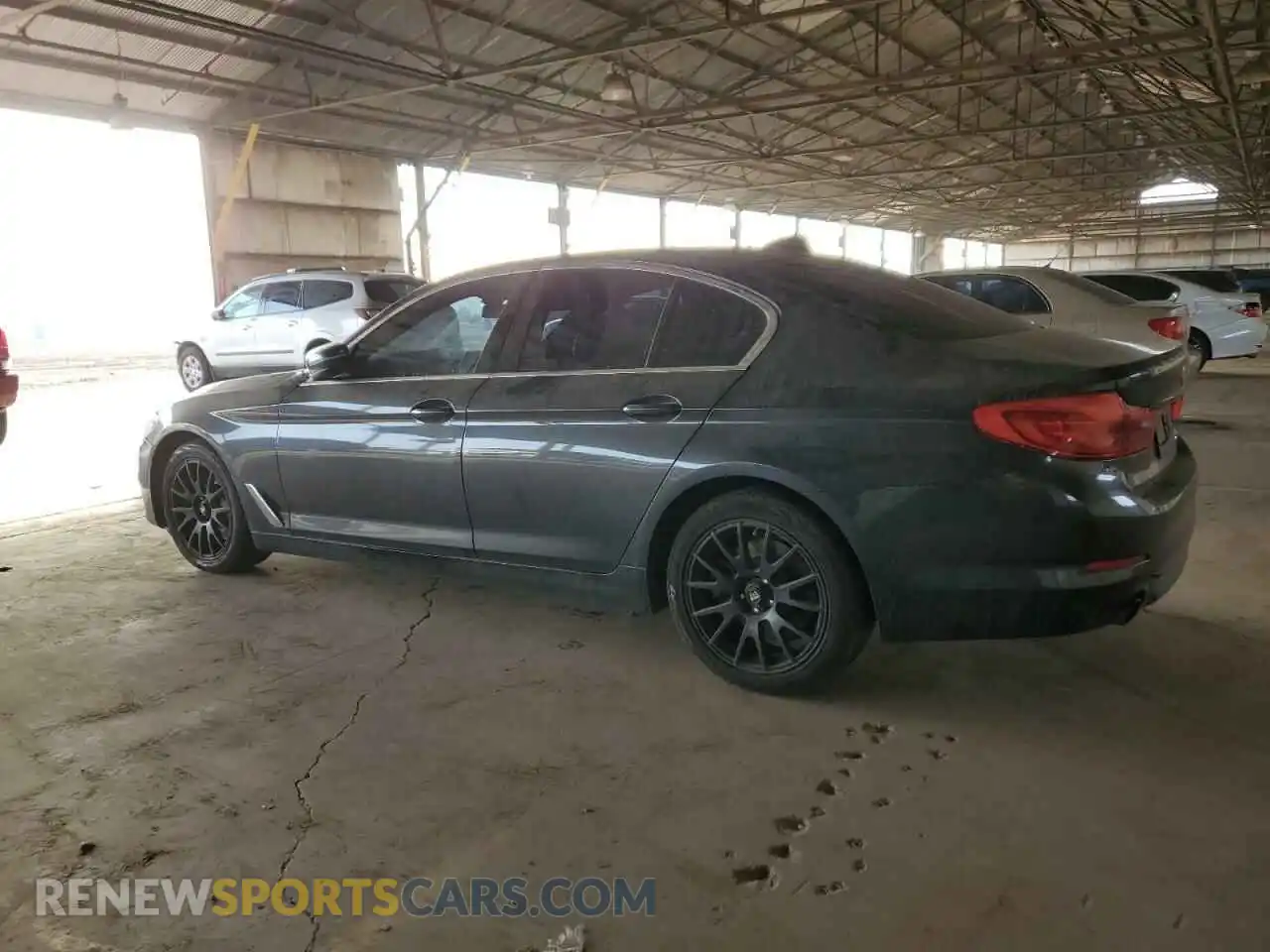 2 Photograph of a damaged car WBAJA5C58KBX86723 BMW 5 SERIES 2019