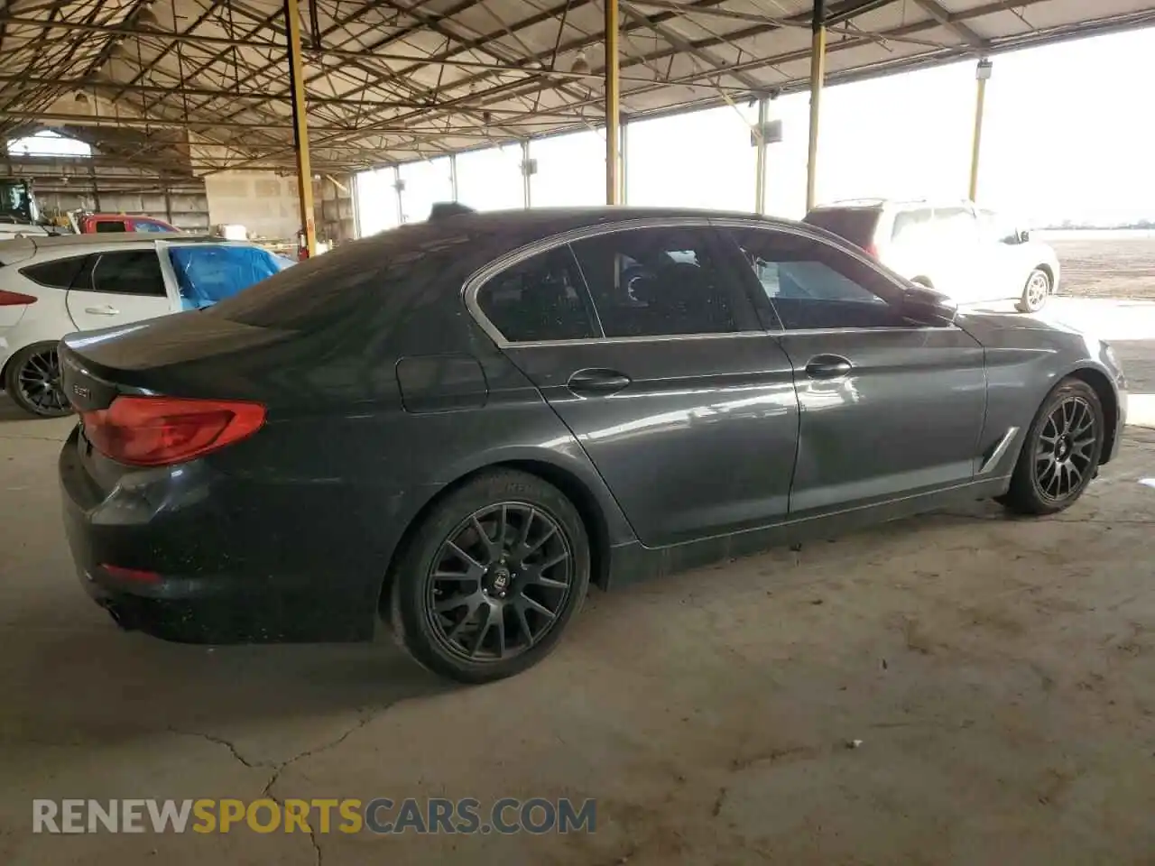 3 Photograph of a damaged car WBAJA5C58KBX86723 BMW 5 SERIES 2019