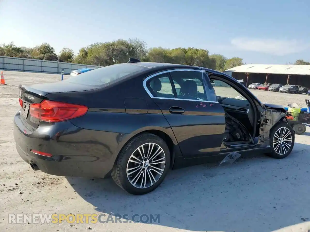 3 Photograph of a damaged car WBAJA5C58KBX86754 BMW 5 SERIES 2019