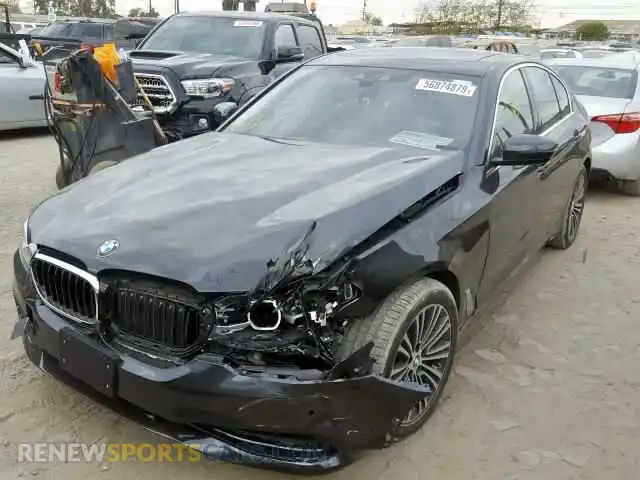 2 Photograph of a damaged car WBAJA5C58KBX88228 BMW 5 SERIES 2019