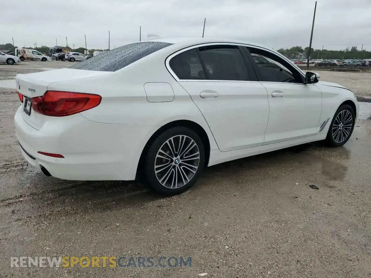 3 Photograph of a damaged car WBAJA5C58KWA58041 BMW 5 SERIES 2019