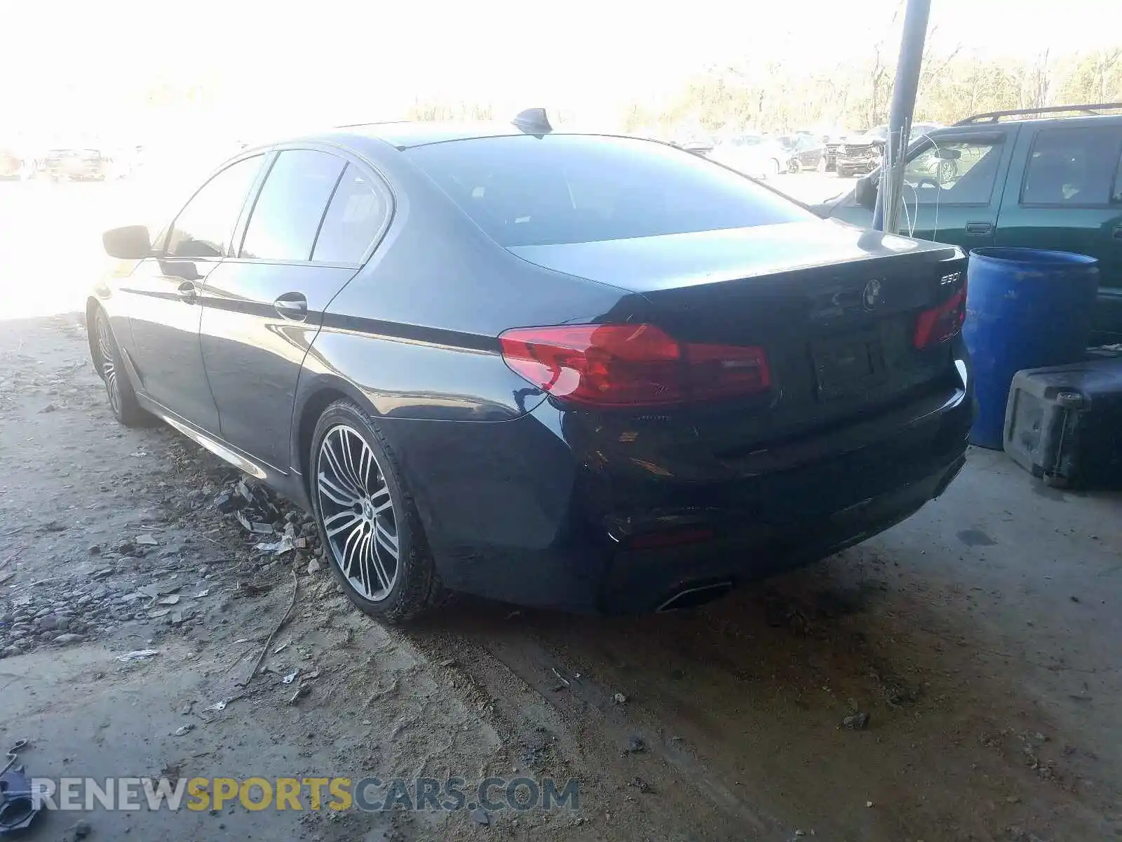 3 Photograph of a damaged car WBAJA5C58KWW25359 BMW 5 SERIES 2019
