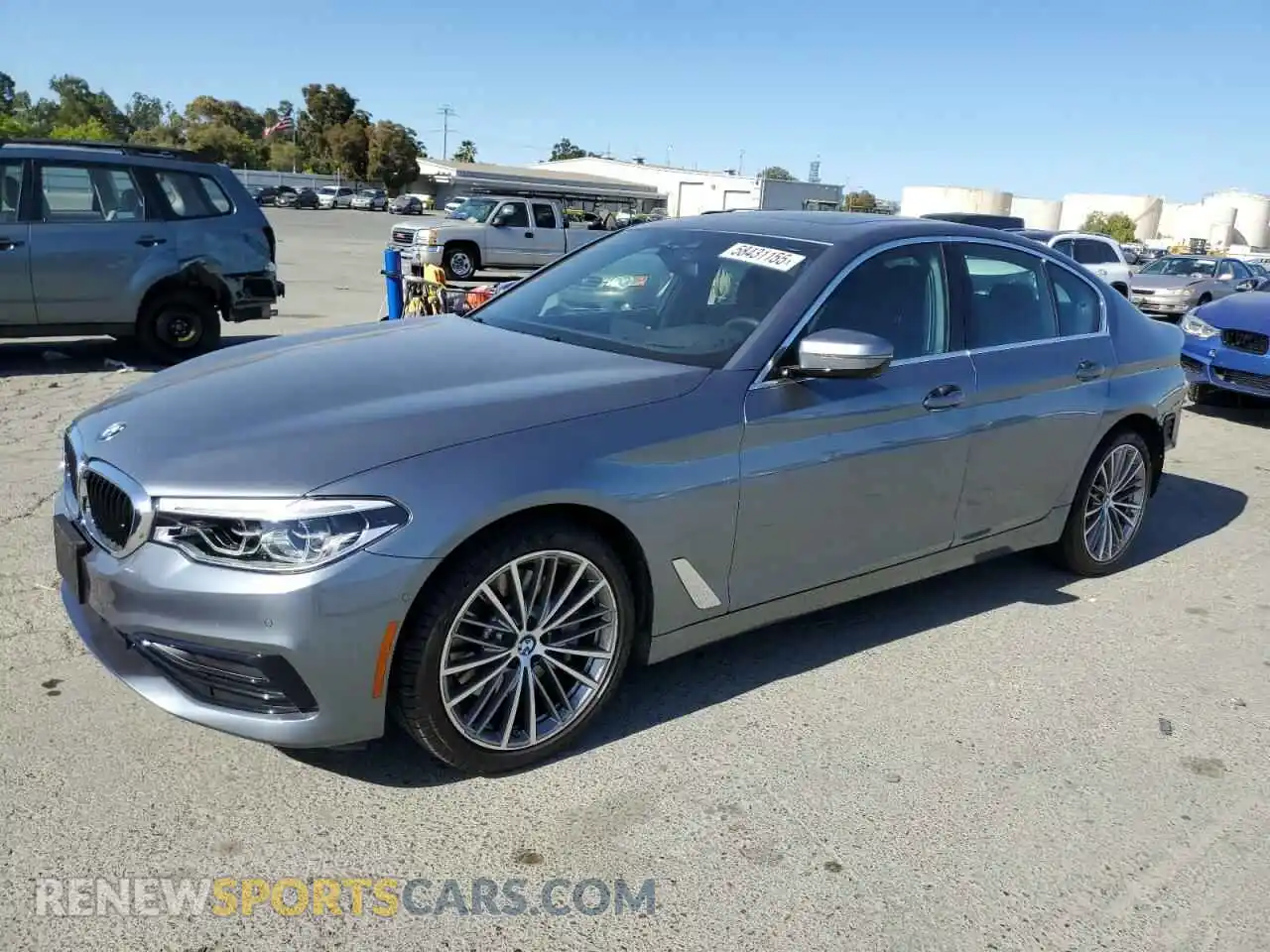 1 Photograph of a damaged car WBAJA5C59KBX87315 BMW 5 SERIES 2019