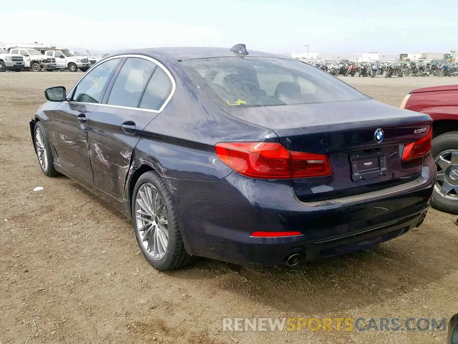 3 Photograph of a damaged car WBAJA5C59KG900960 BMW 5 SERIES 2019