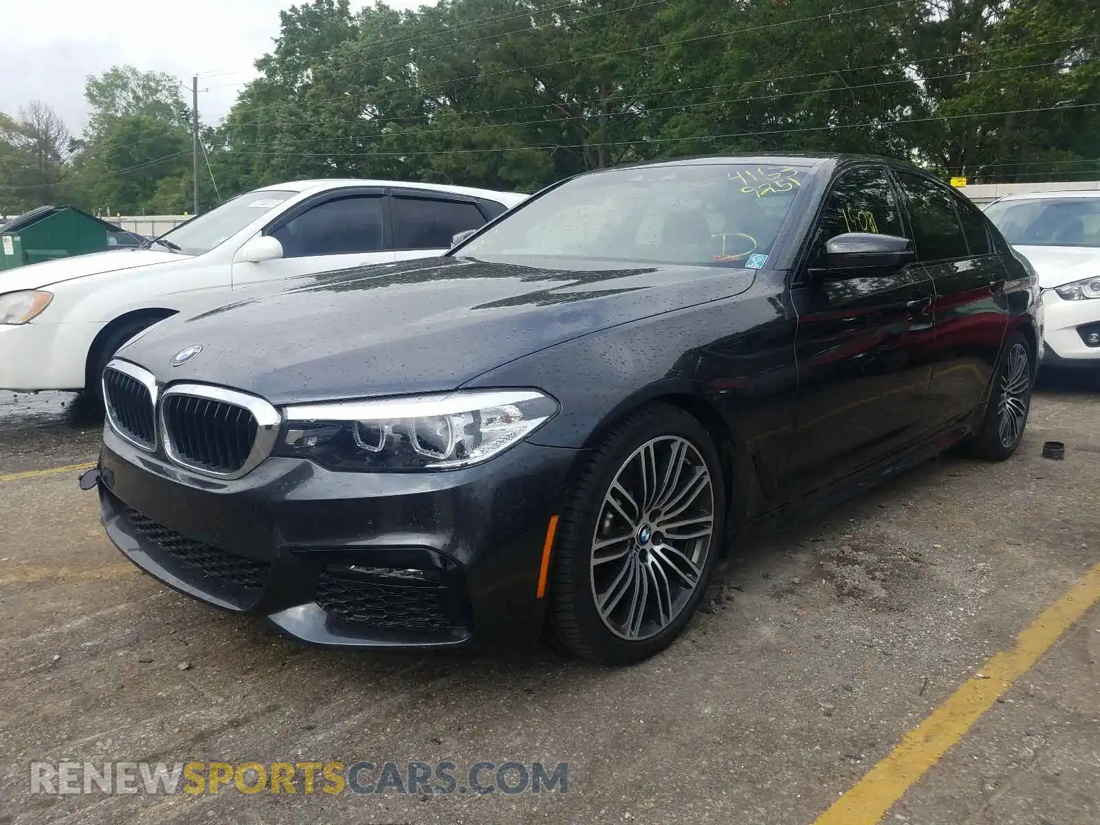 2 Photograph of a damaged car WBAJA5C59KWW24429 BMW 5 SERIES 2019