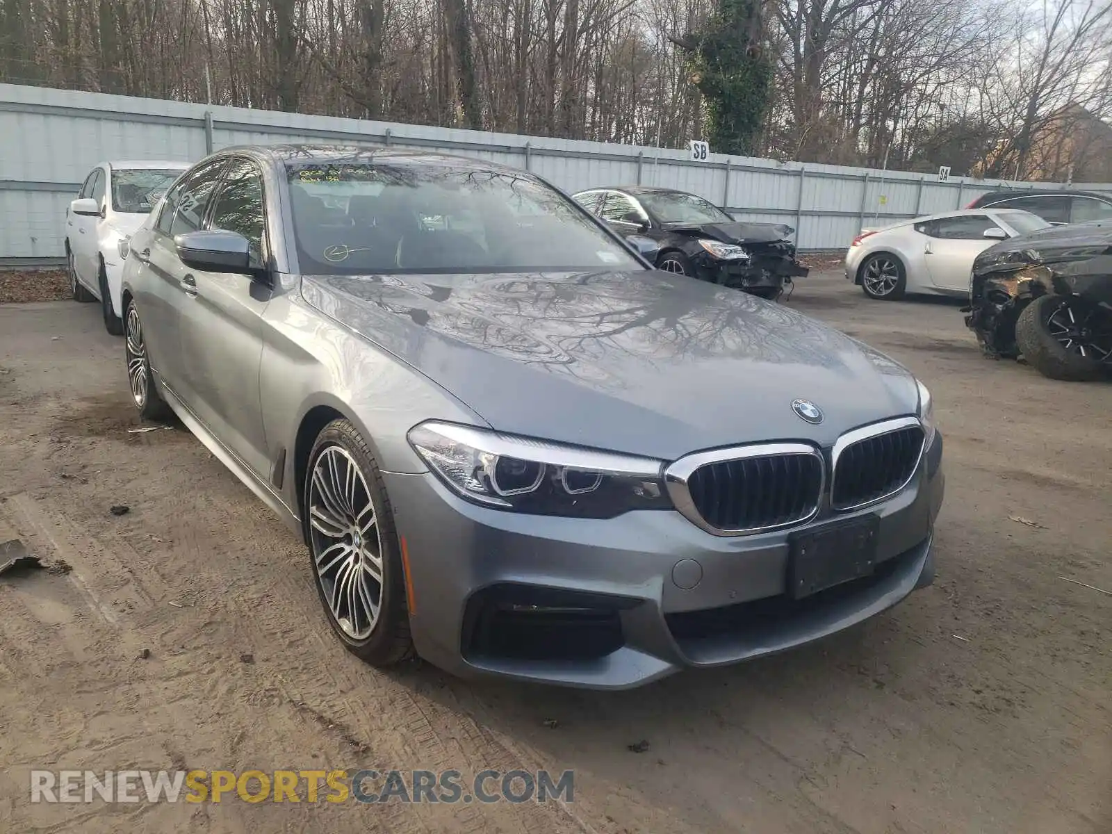 1 Photograph of a damaged car WBAJA5C5XKBX46627 BMW 5 SERIES 2019
