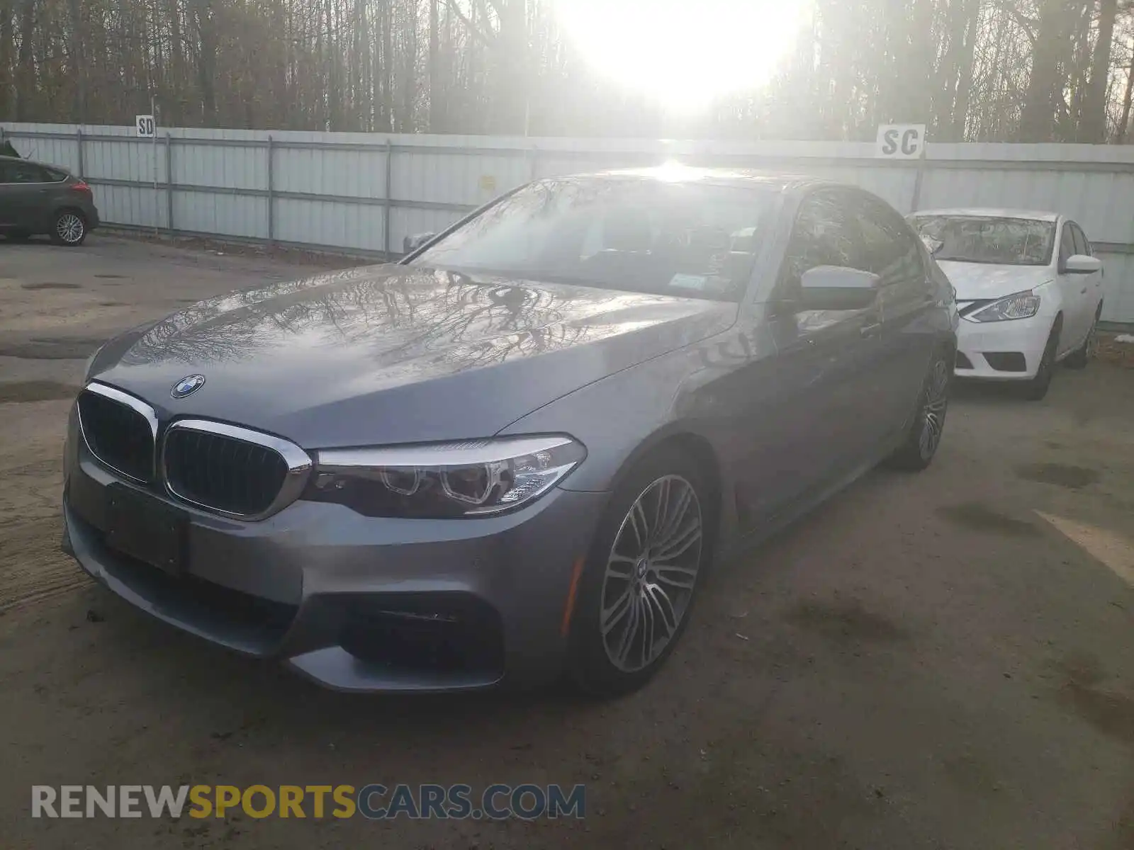 2 Photograph of a damaged car WBAJA5C5XKBX46627 BMW 5 SERIES 2019