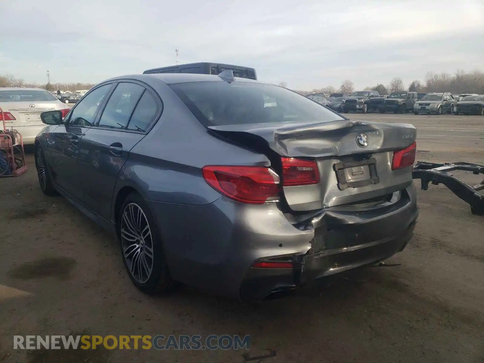 3 Photograph of a damaged car WBAJA5C5XKBX46627 BMW 5 SERIES 2019