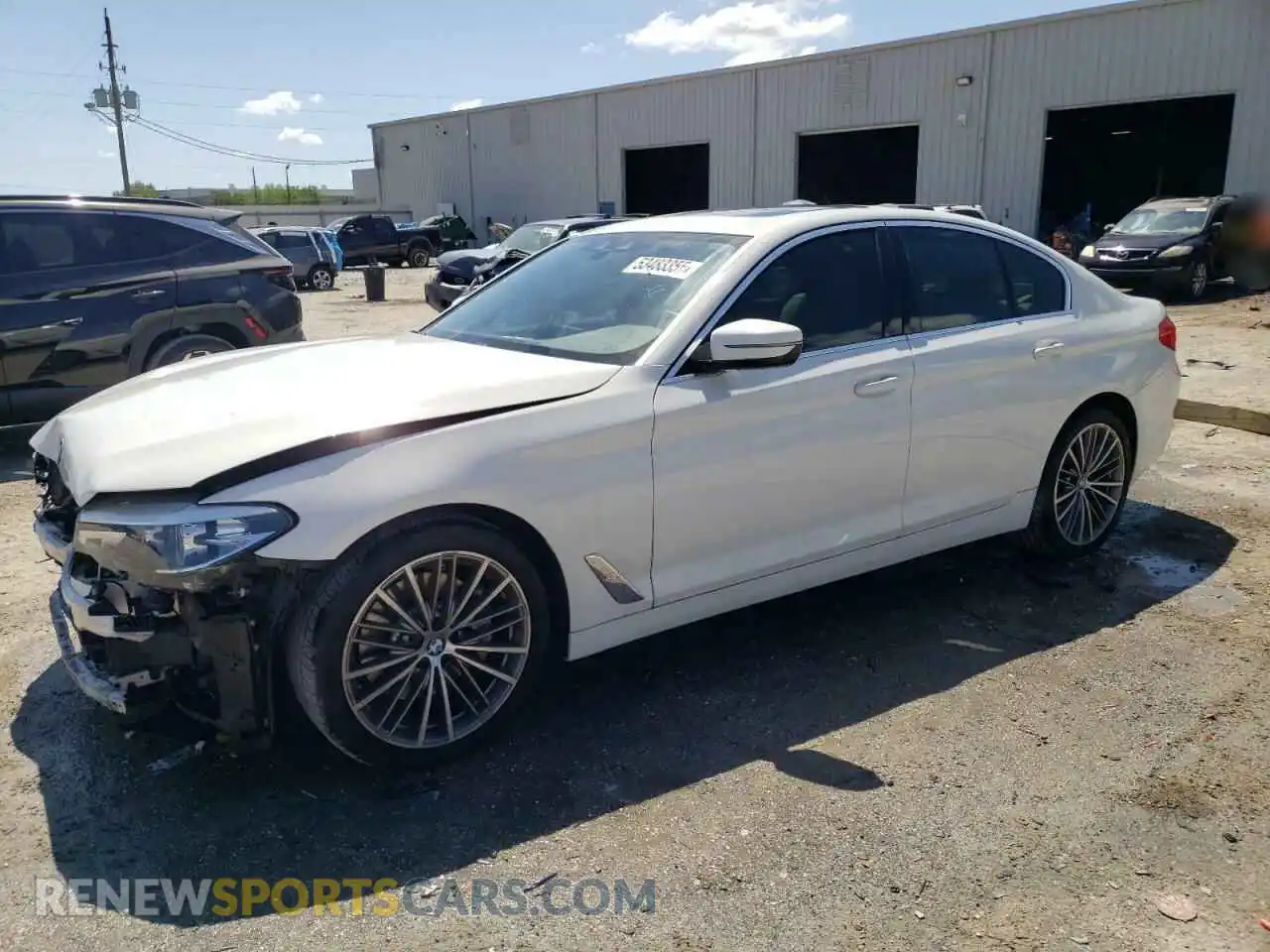 1 Photograph of a damaged car WBAJA5C5XKBX46918 BMW 5 SERIES 2019