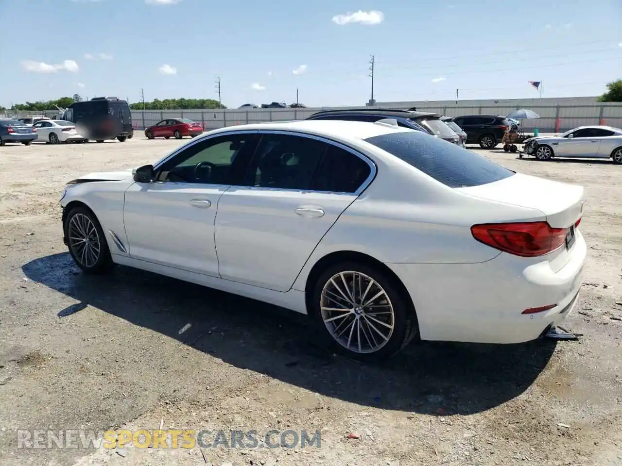 2 Photograph of a damaged car WBAJA5C5XKBX46918 BMW 5 SERIES 2019