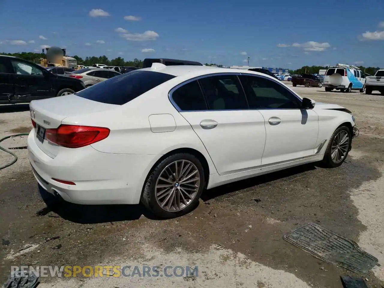 3 Photograph of a damaged car WBAJA5C5XKBX46918 BMW 5 SERIES 2019