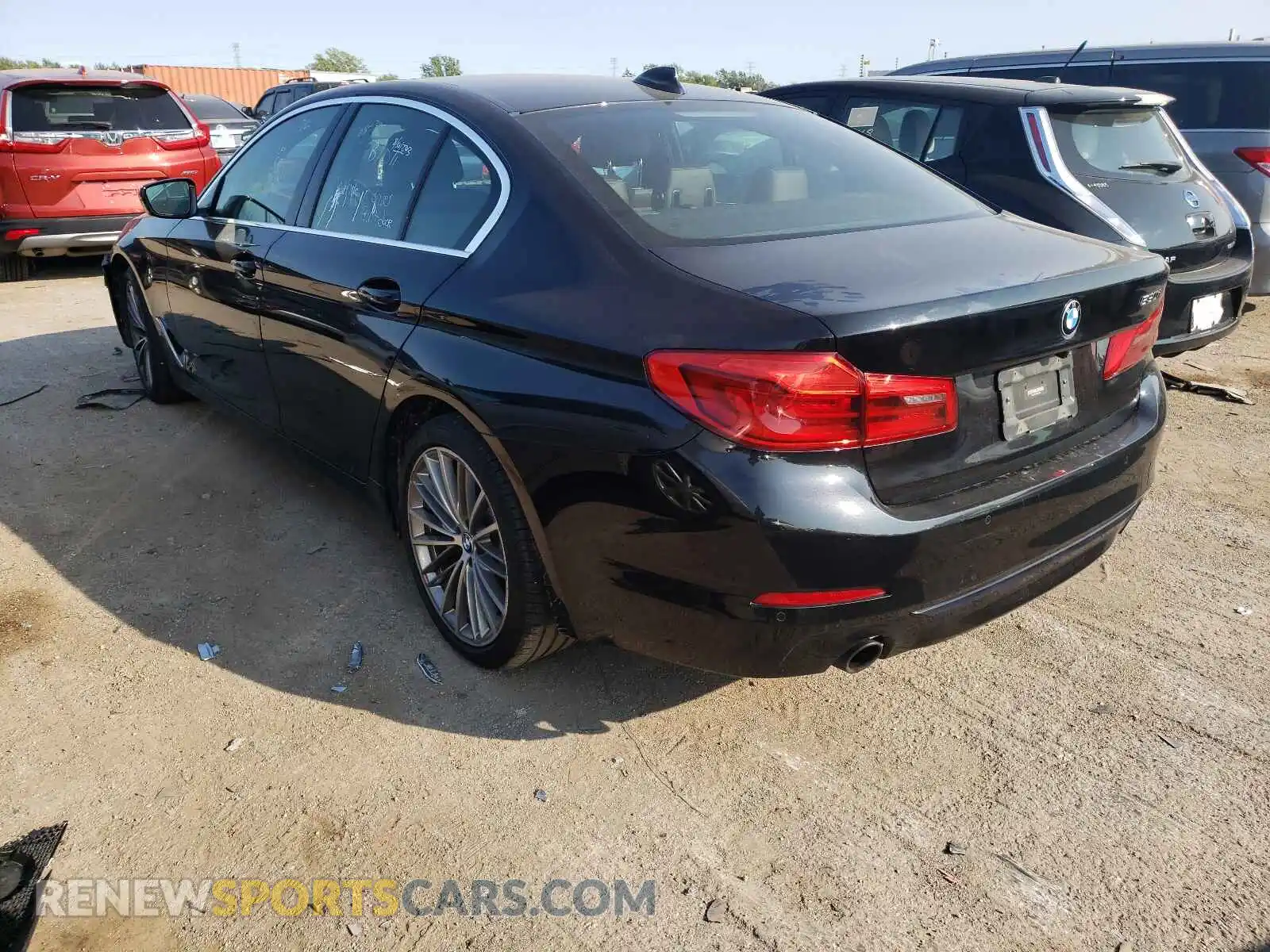 3 fotografías del automóvil dañado WBAJA5C5XKBX87081 BMW 5 SERIES 2019