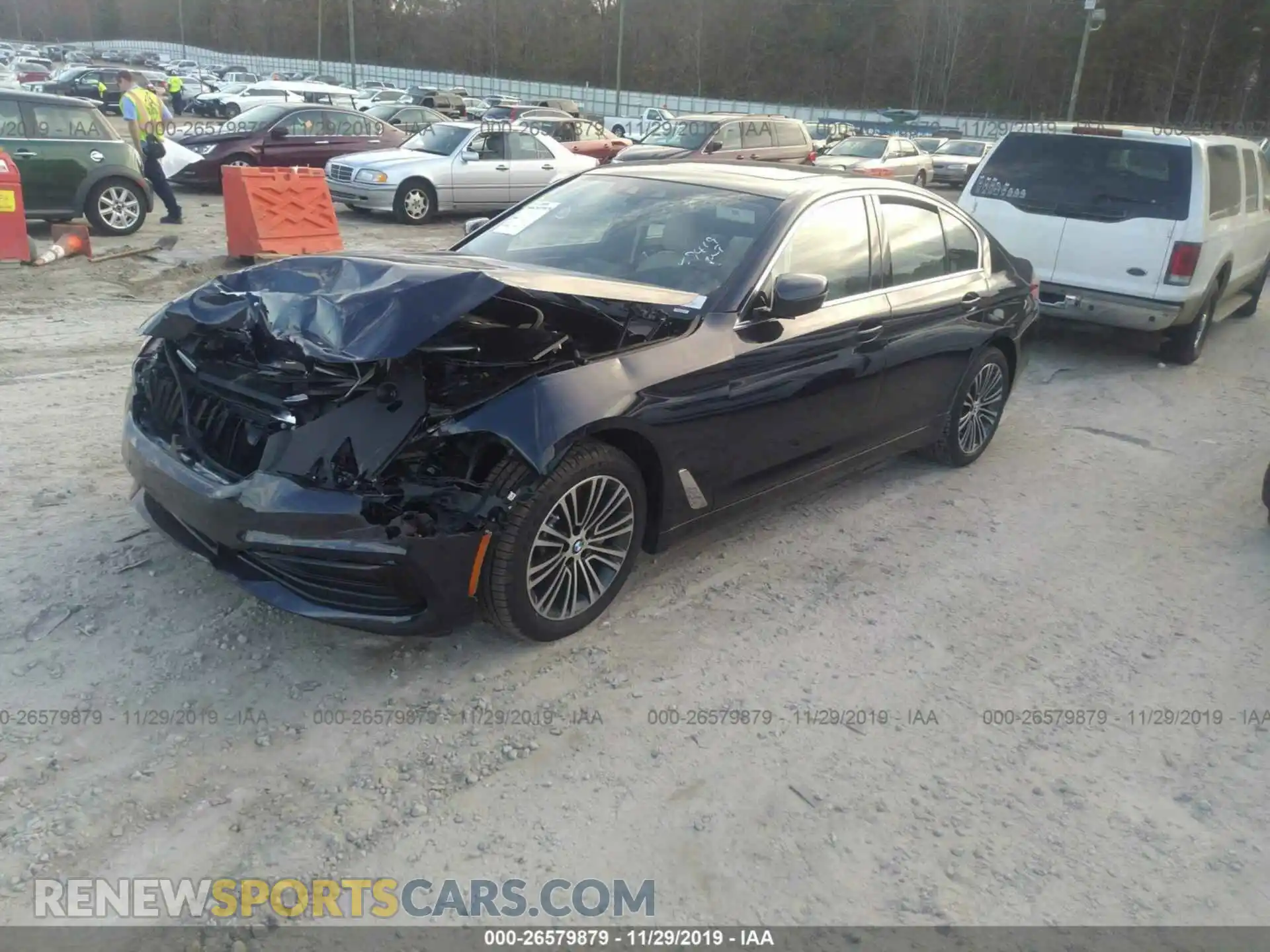 2 Photograph of a damaged car WBAJA5C5XKBX87419 BMW 5 SERIES 2019