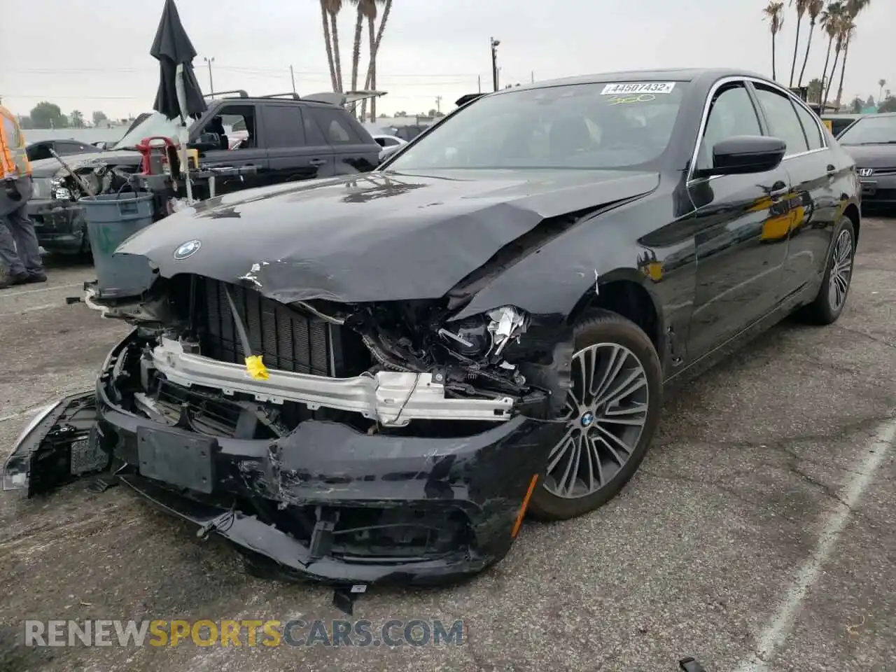 2 Photograph of a damaged car WBAJA5C5XKWW20079 BMW 5 SERIES 2019