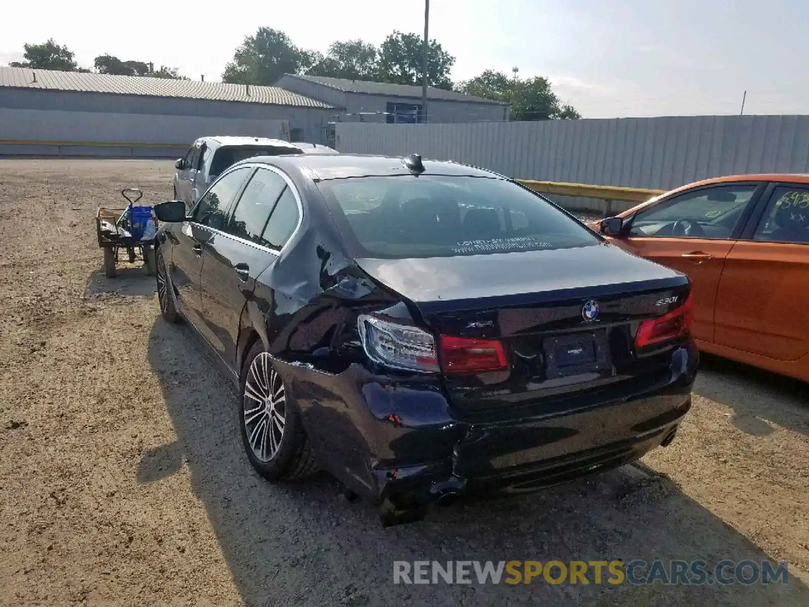 3 Photograph of a damaged car WBAJA7C55KWC78023 BMW 5 SERIES 2019