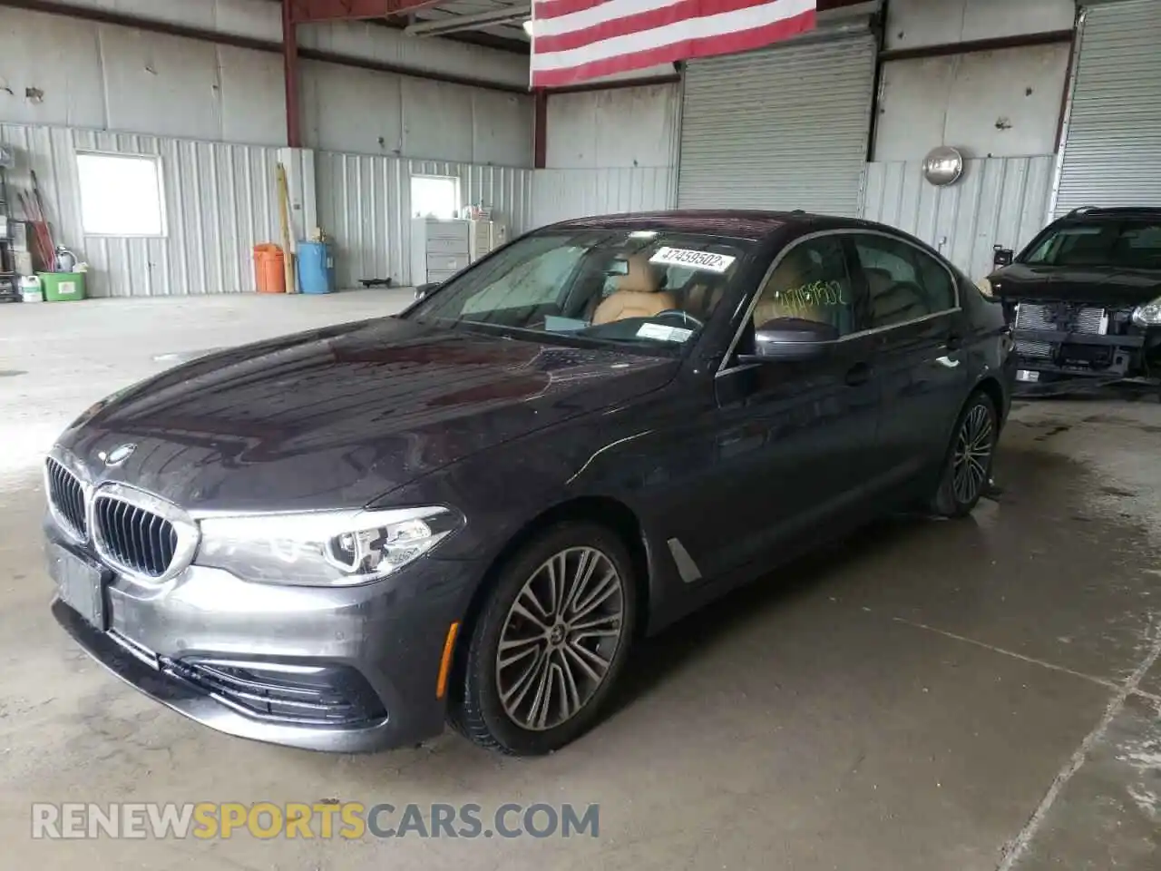 2 fotografías del automóvil dañado WBAJA7C57KWW21847 BMW 5 SERIES 2019