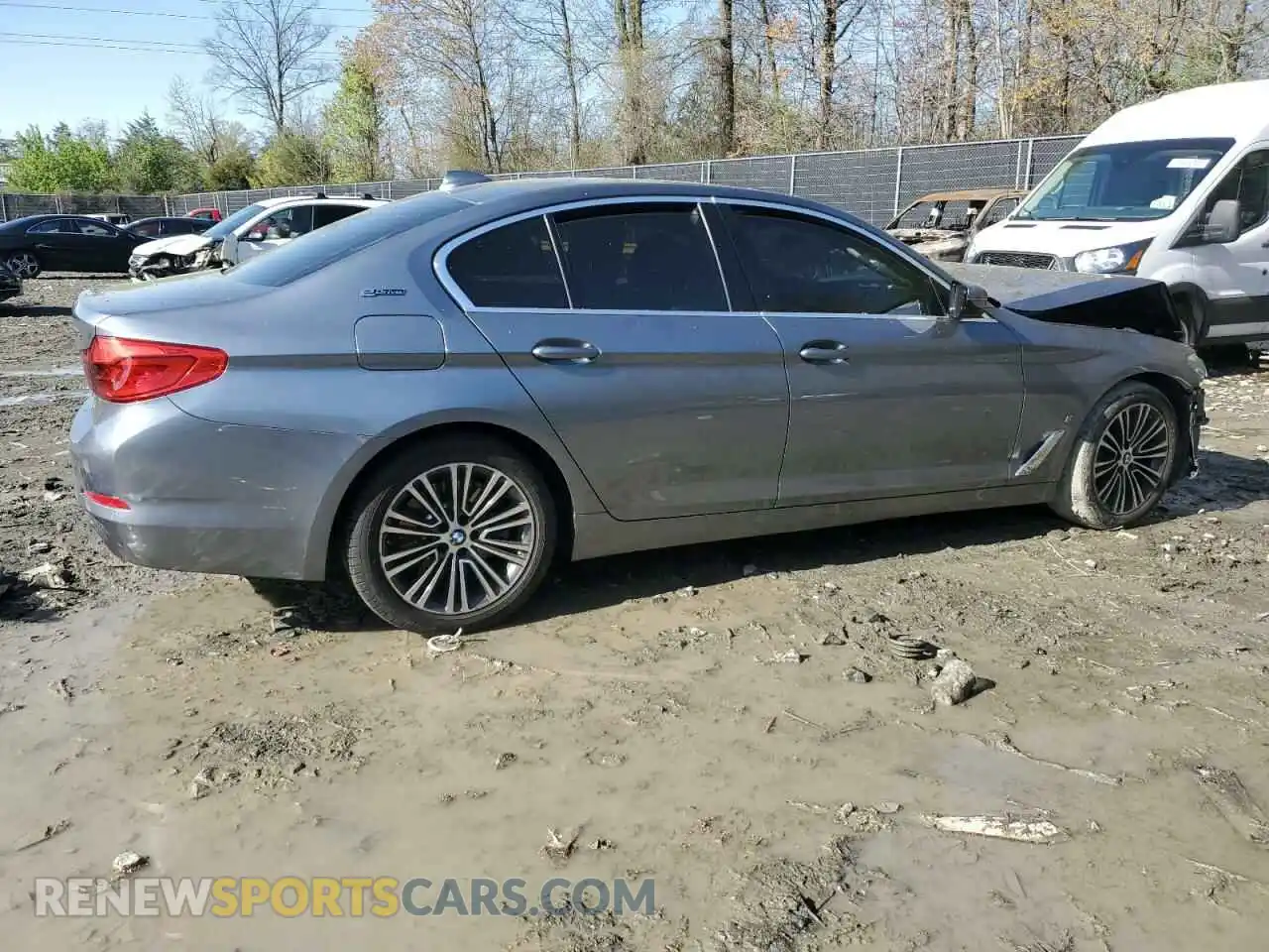 3 Photograph of a damaged car WBAJA9C50KB389398 BMW 5 SERIES 2019