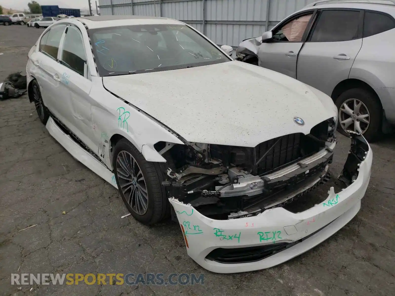 1 fotografías del automóvil dañado WBAJA9C51KB389765 BMW 5 SERIES 2019