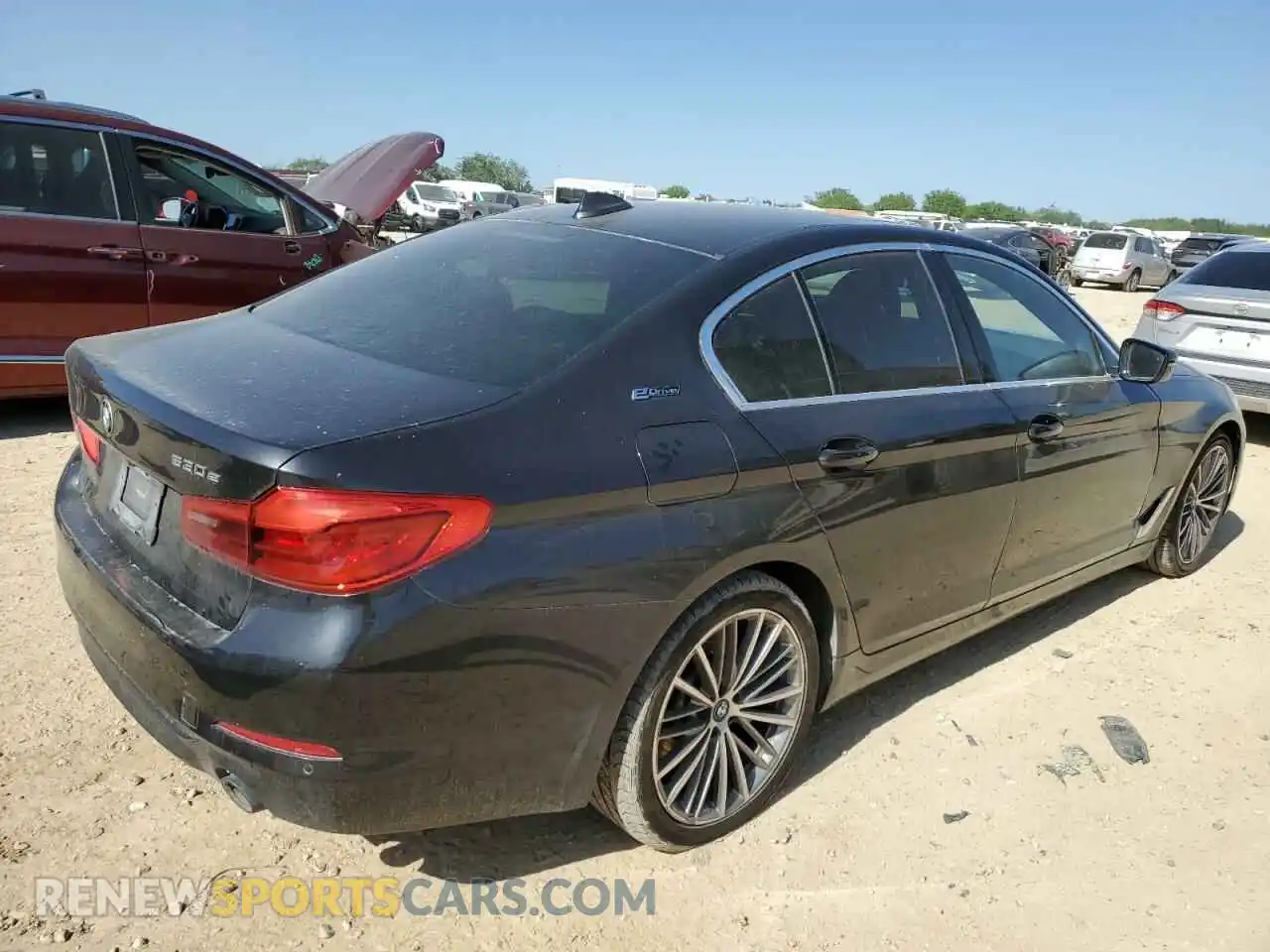 3 Photograph of a damaged car WBAJA9C52KB389192 BMW 5 SERIES 2019