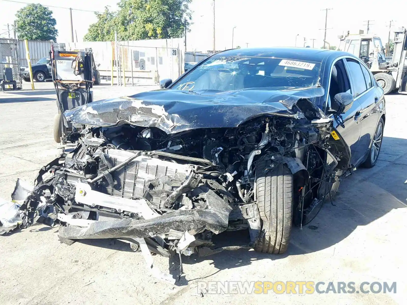 2 Photograph of a damaged car WBAJA9C52KB391993 BMW 5 SERIES 2019