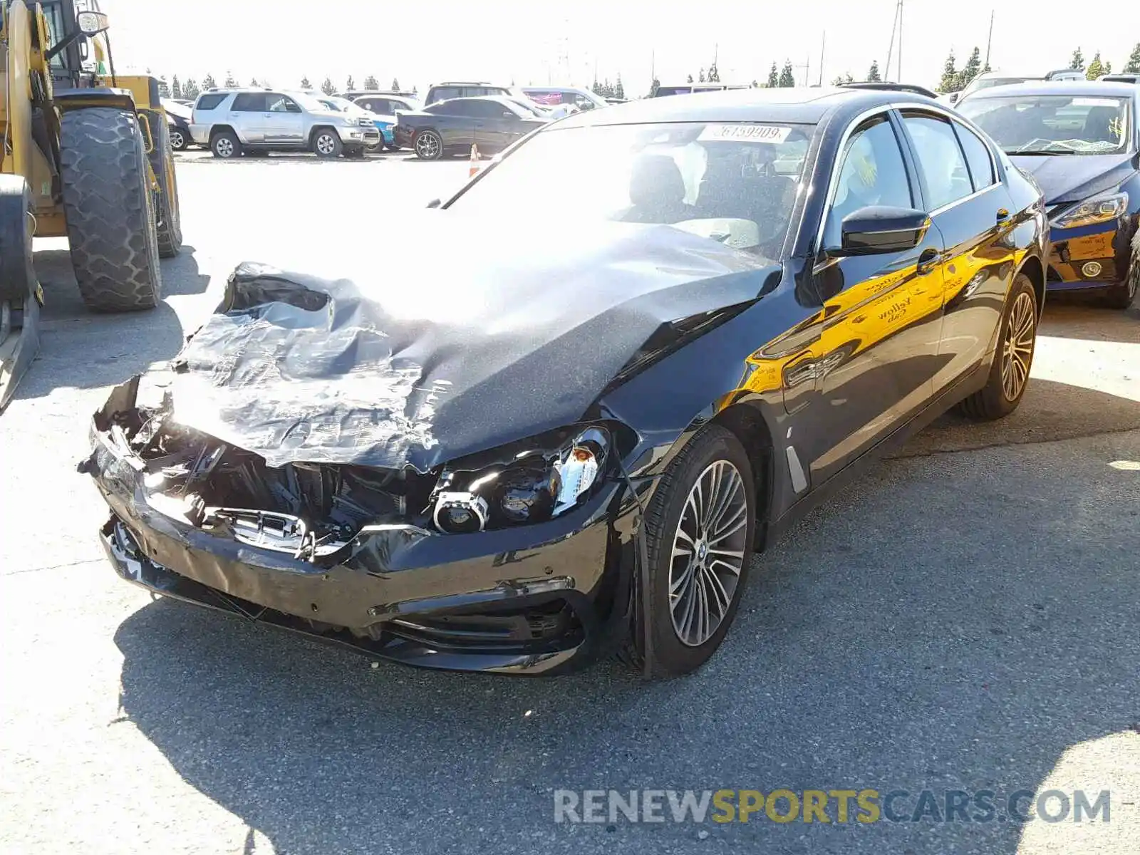 2 Photograph of a damaged car WBAJA9C53KB254397 BMW 5 SERIES 2019
