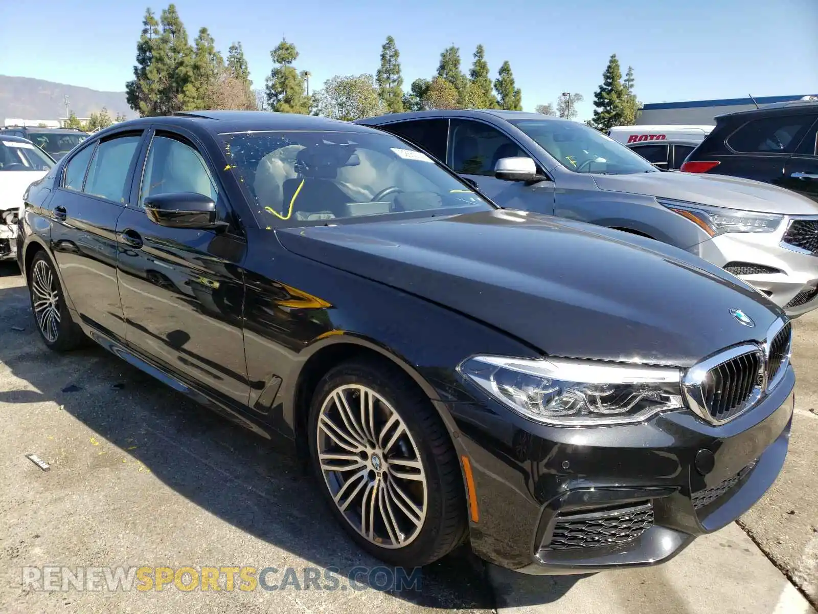 1 Photograph of a damaged car WBAJA9C53KB398774 BMW 5 SERIES 2019