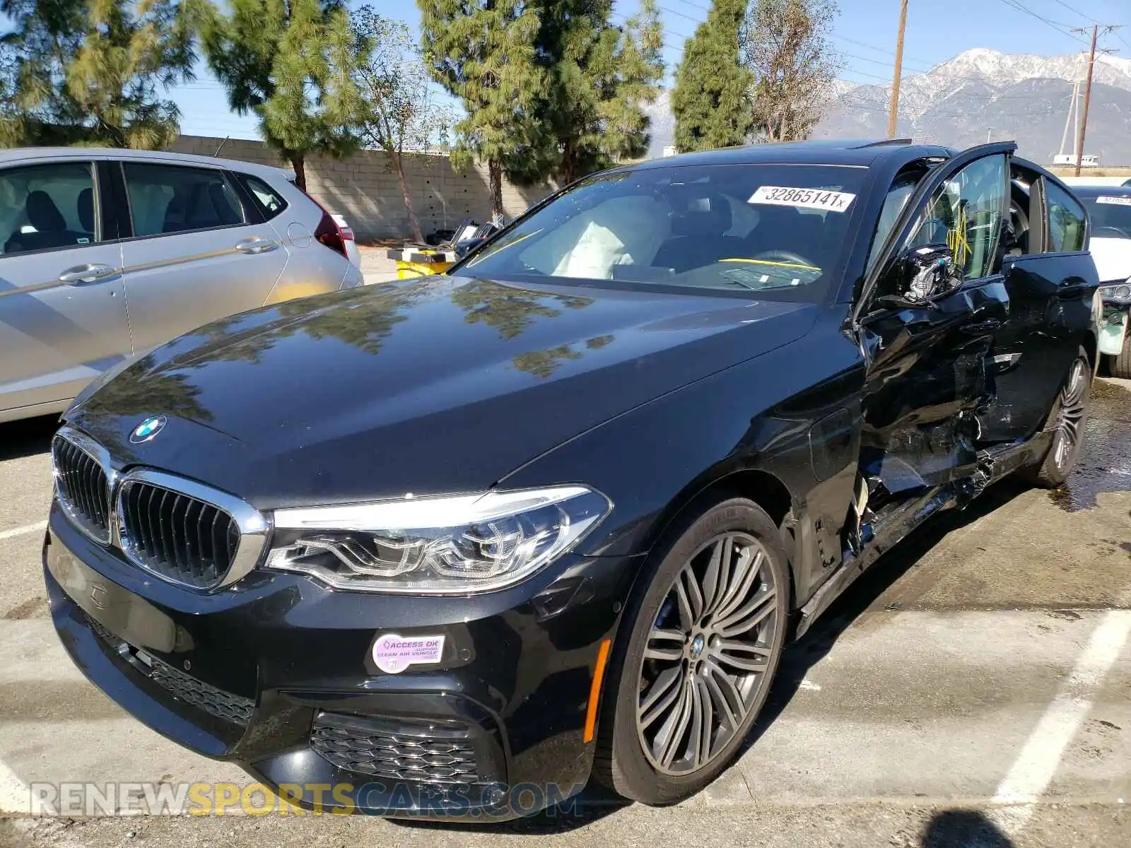 2 Photograph of a damaged car WBAJA9C53KB398774 BMW 5 SERIES 2019