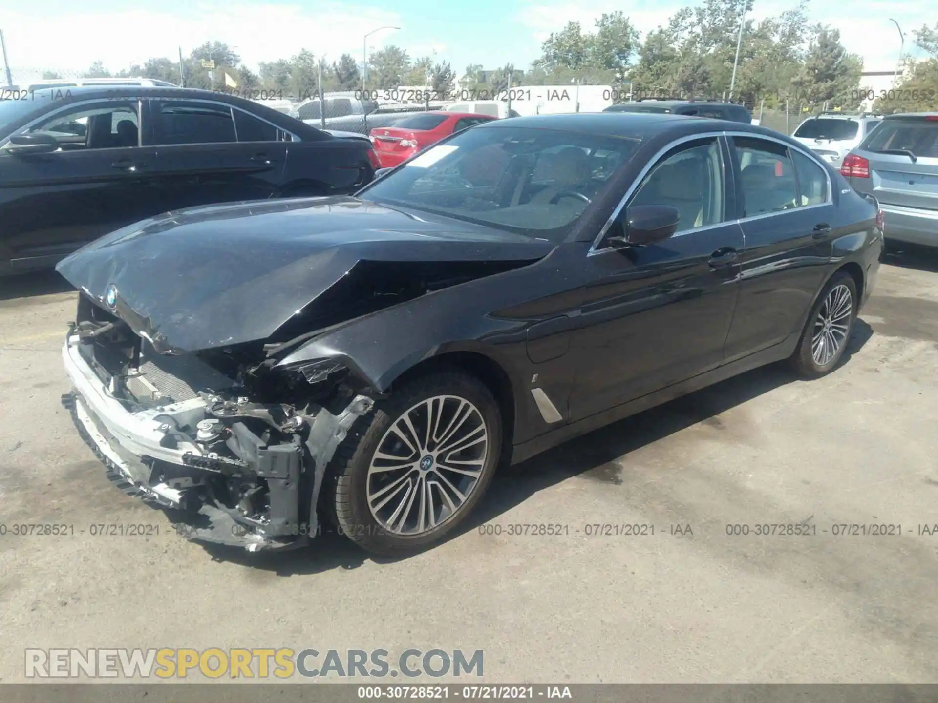 2 Photograph of a damaged car WBAJA9C54KB253842 BMW 5 SERIES 2019