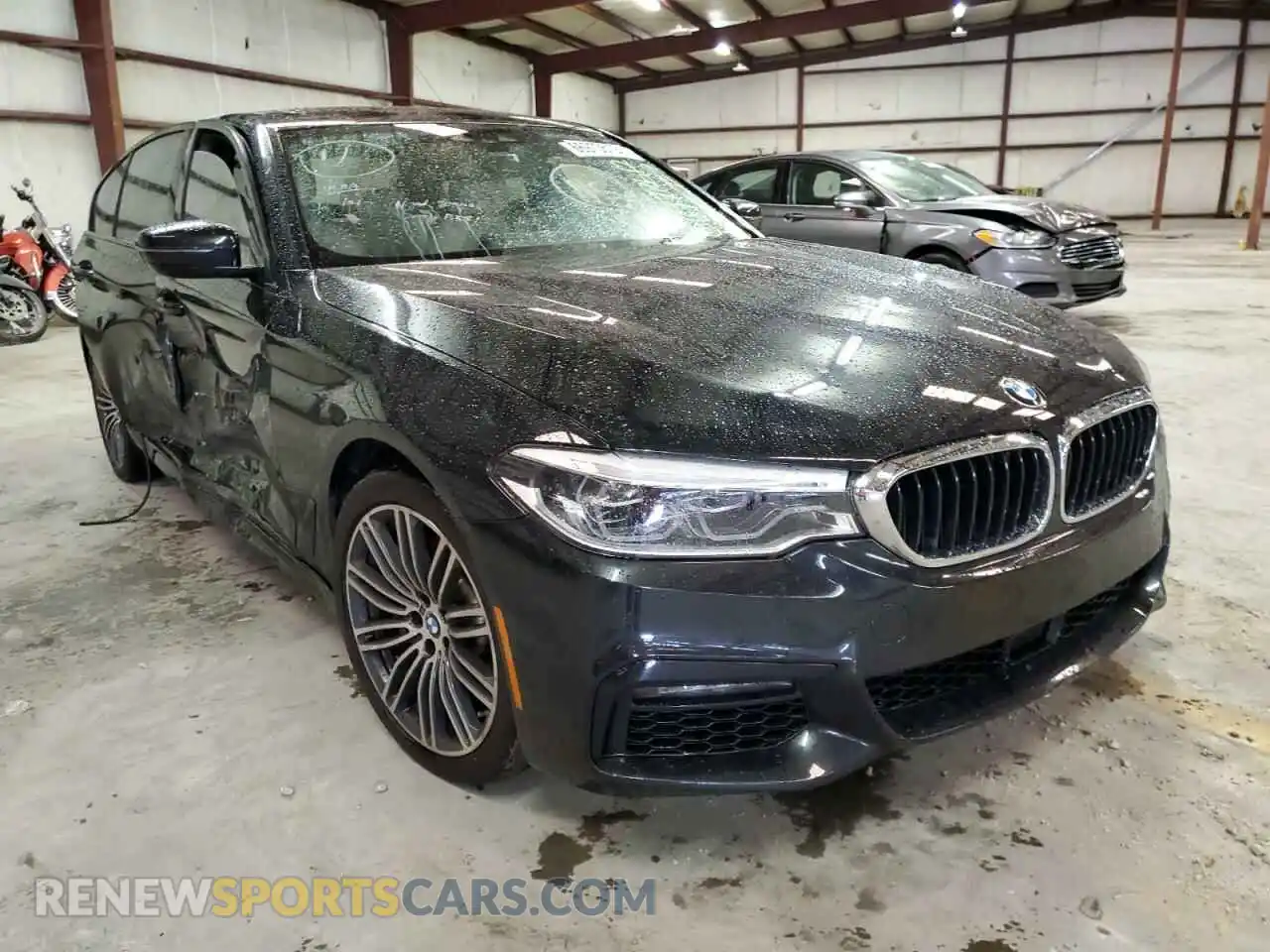 1 Photograph of a damaged car WBAJA9C54KB398587 BMW 5 SERIES 2019