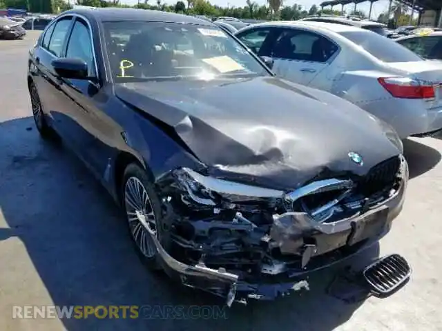 1 Photograph of a damaged car WBAJA9C55KB253767 BMW 5 SERIES 2019