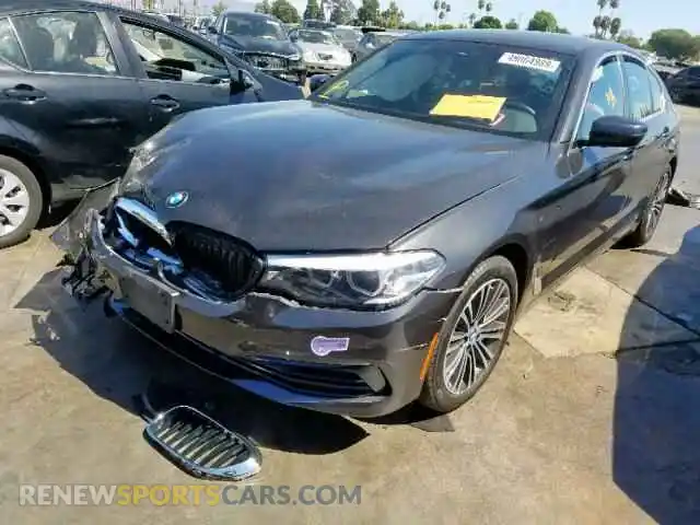 2 Photograph of a damaged car WBAJA9C55KB253767 BMW 5 SERIES 2019