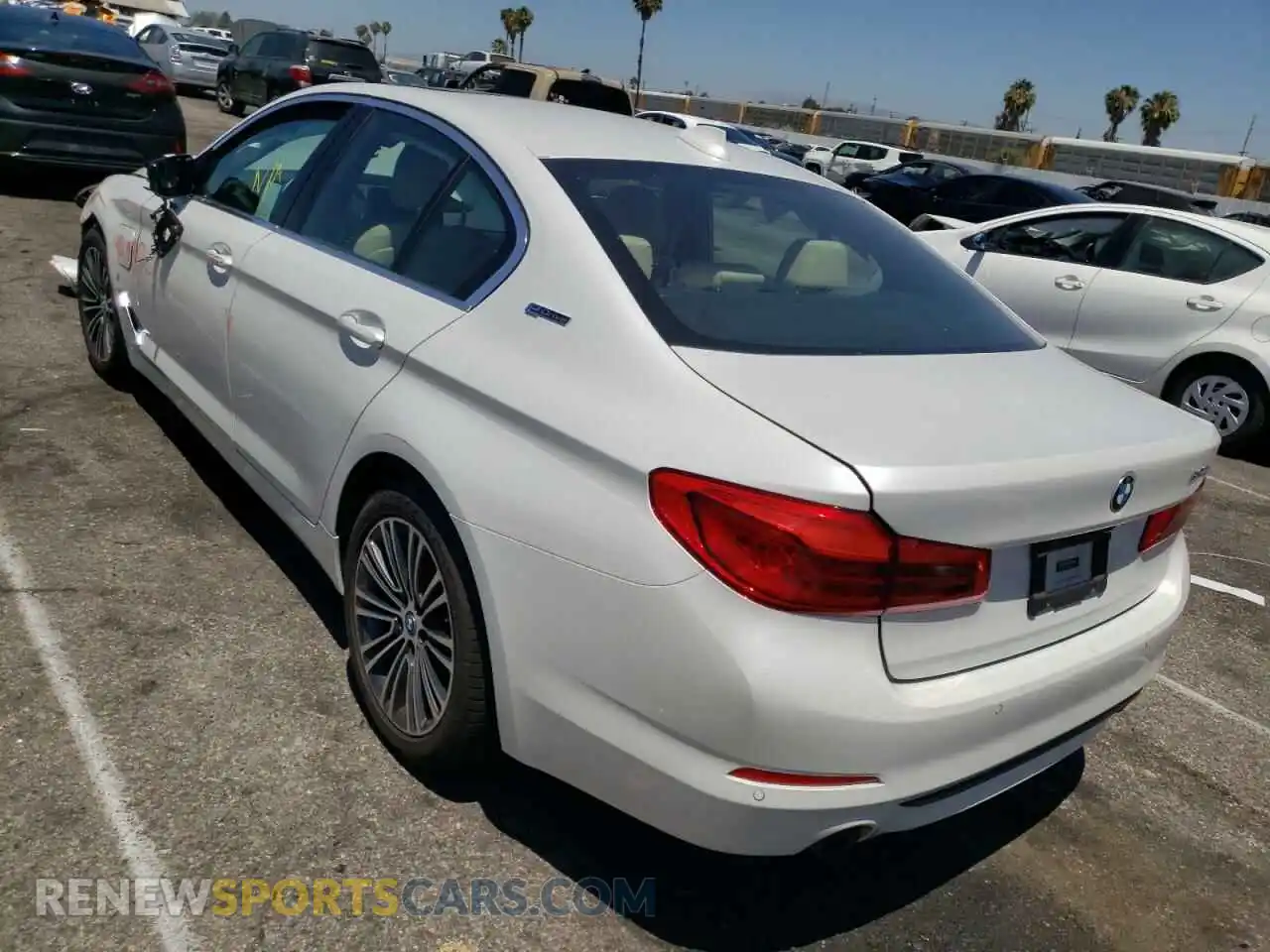 3 Photograph of a damaged car WBAJA9C55KB392958 BMW 5 SERIES 2019