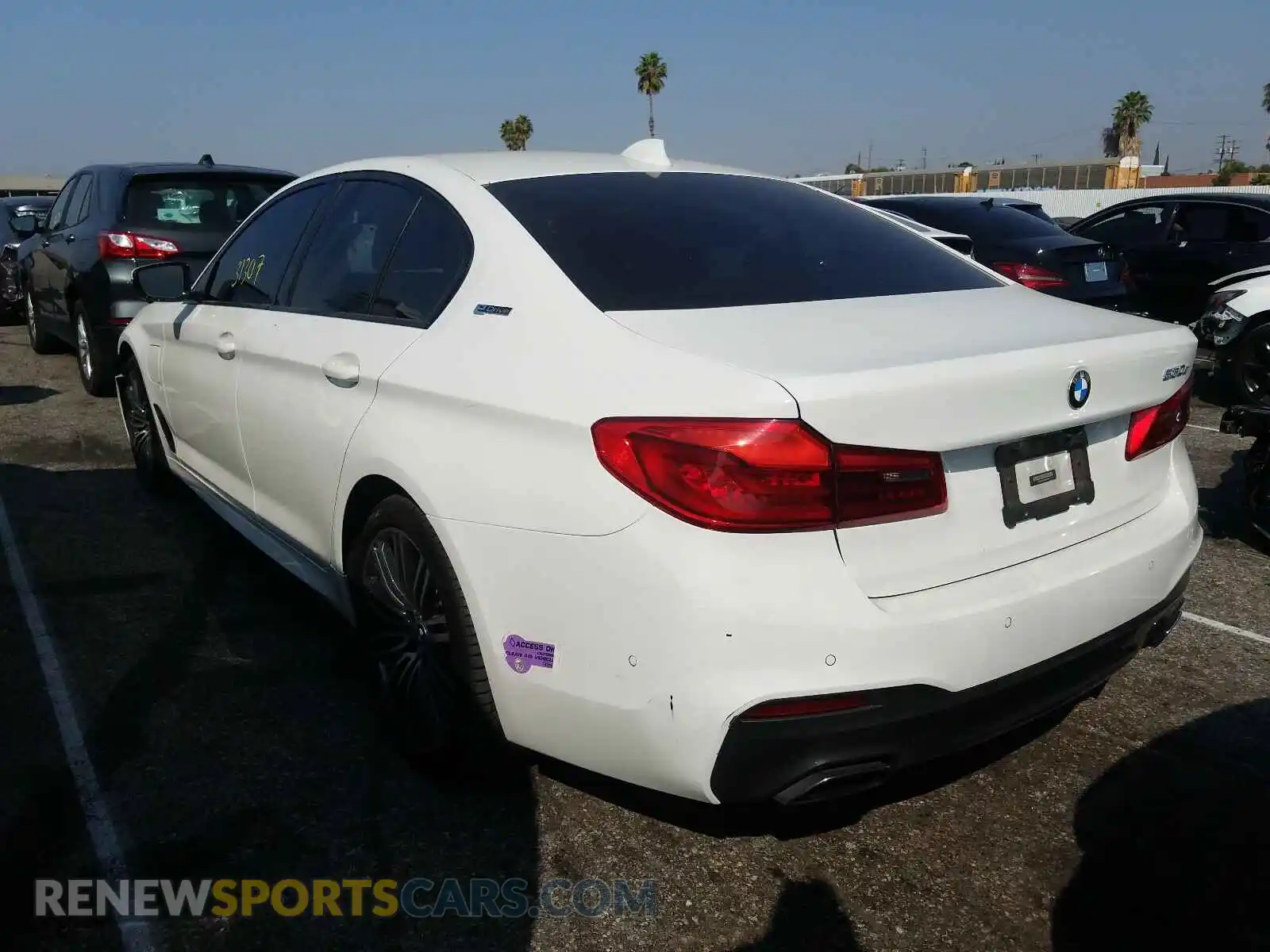 3 Photograph of a damaged car WBAJA9C56KB388448 BMW 5 SERIES 2019