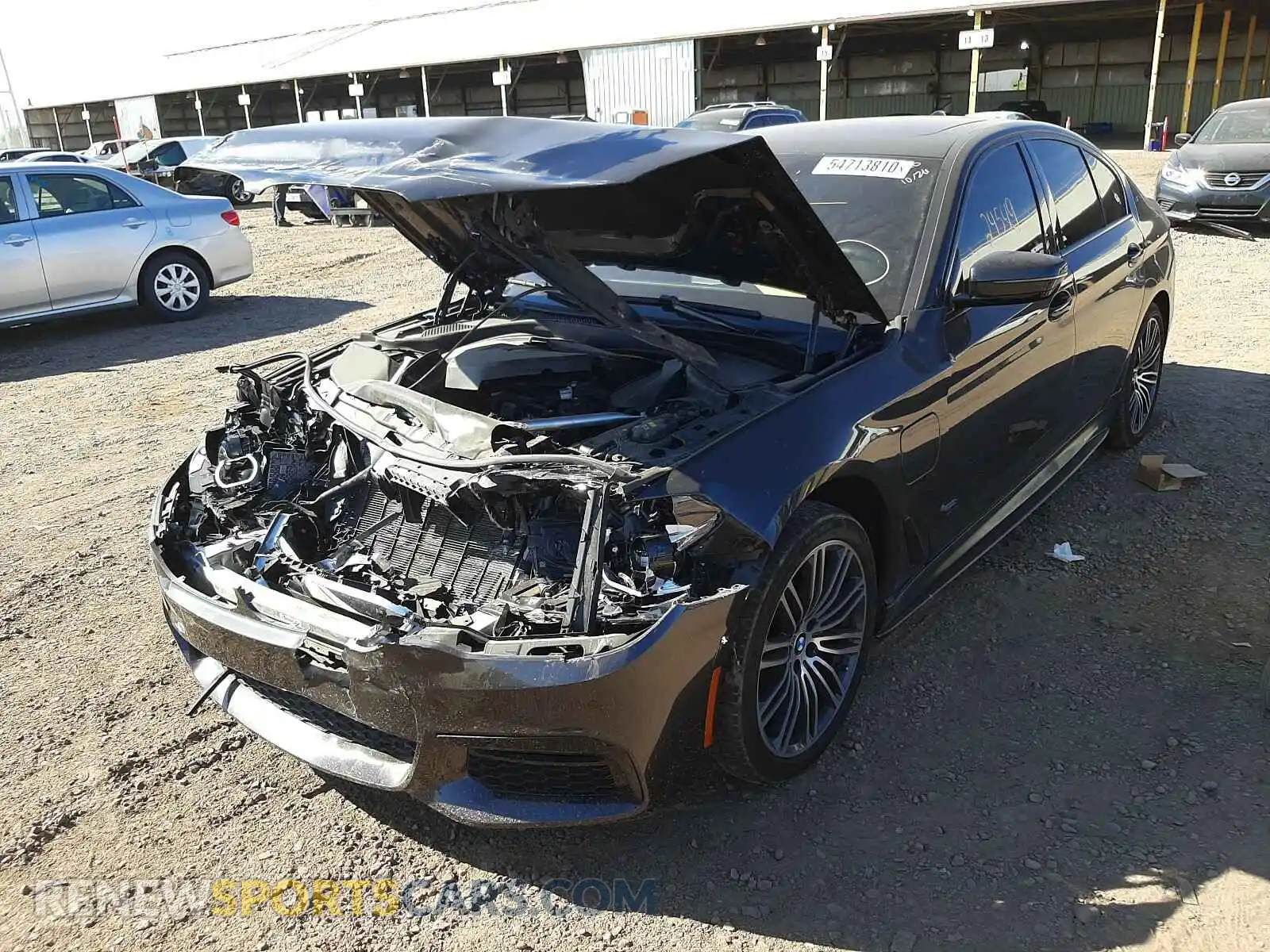 2 Photograph of a damaged car WBAJA9C56KB392824 BMW 5 SERIES 2019