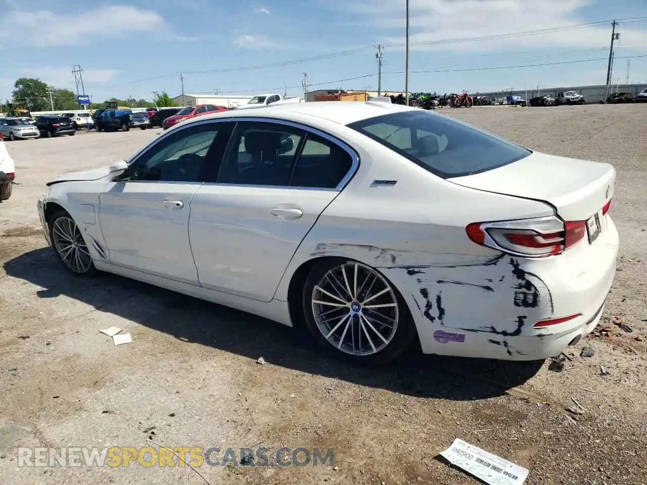 2 Photograph of a damaged car WBAJA9C57KB254922 BMW 5 SERIES 2019