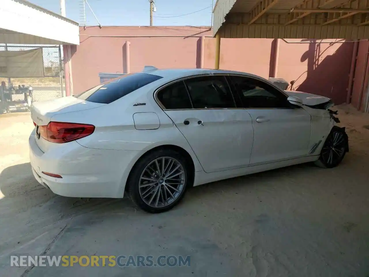 3 Photograph of a damaged car WBAJA9C58KB393778 BMW 5 SERIES 2019