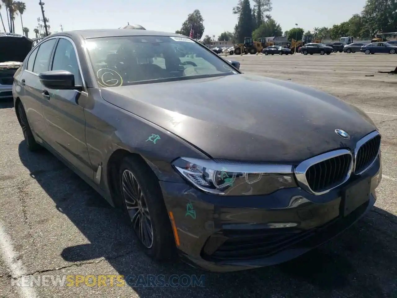 1 Photograph of a damaged car WBAJA9C59KB392624 BMW 5 SERIES 2019