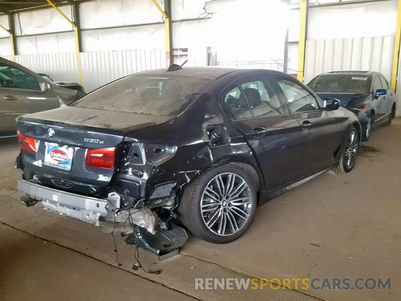 4 Photograph of a damaged car WBAJA9C59KB392638 BMW 5 SERIES 2019