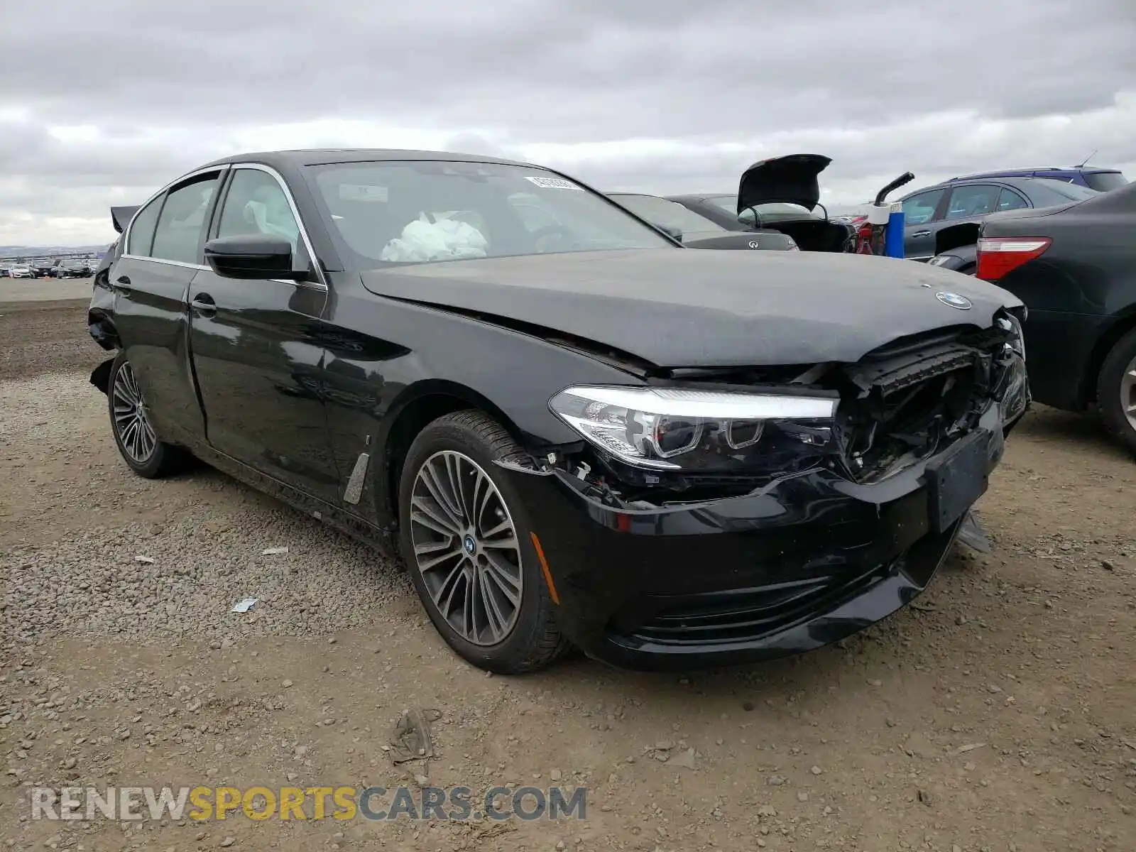 1 Photograph of a damaged car WBAJA9C5XKB389022 BMW 5 SERIES 2019