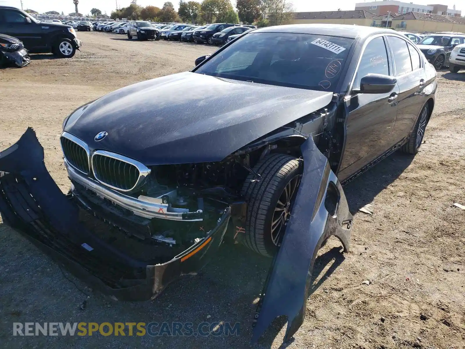 2 Photograph of a damaged car WBAJA9C5XKB398688 BMW 5 SERIES 2019