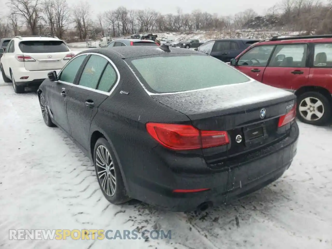 3 Photograph of a damaged car WBAJB1C50KB376455 BMW 5 SERIES 2019