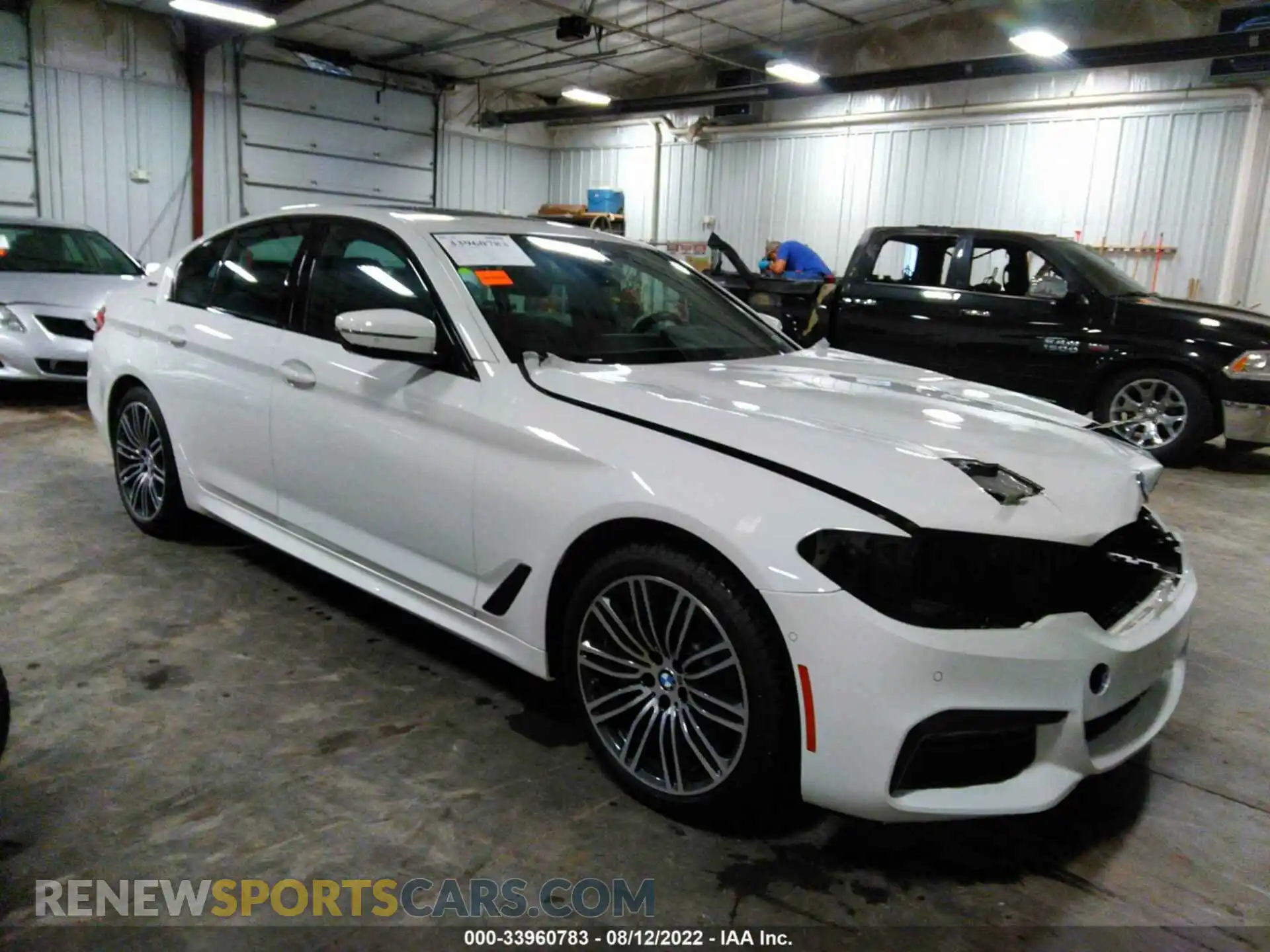 1 Photograph of a damaged car WBAJB1C51KB376674 BMW 5 SERIES 2019