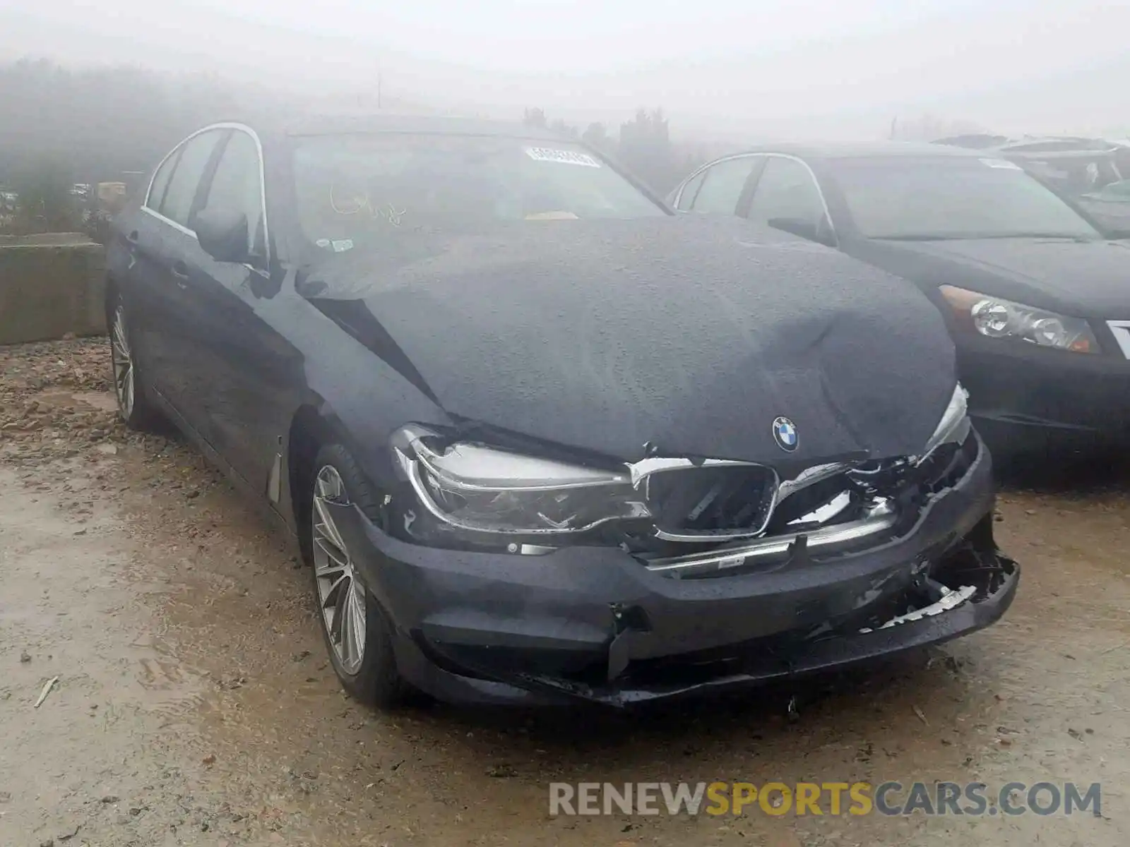 1 Photograph of a damaged car WBAJB1C52KB375243 BMW 5 SERIES 2019