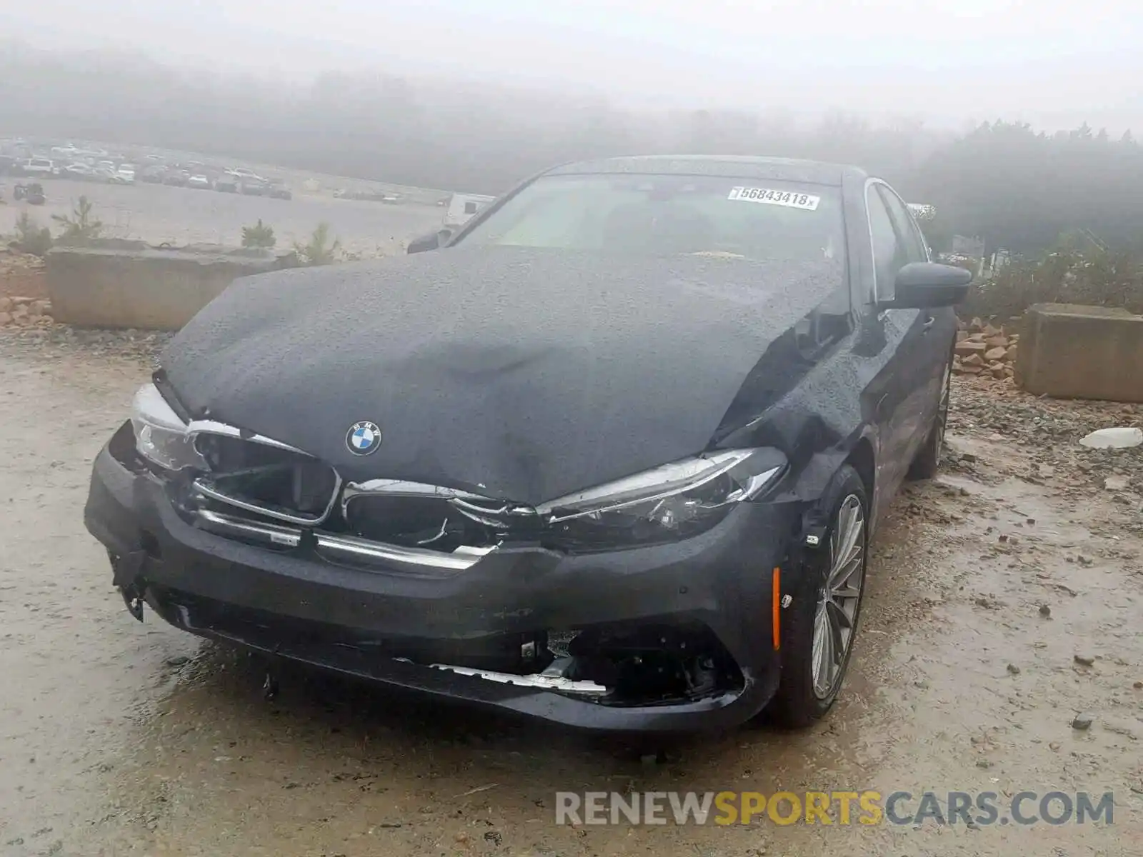 2 Photograph of a damaged car WBAJB1C52KB375243 BMW 5 SERIES 2019