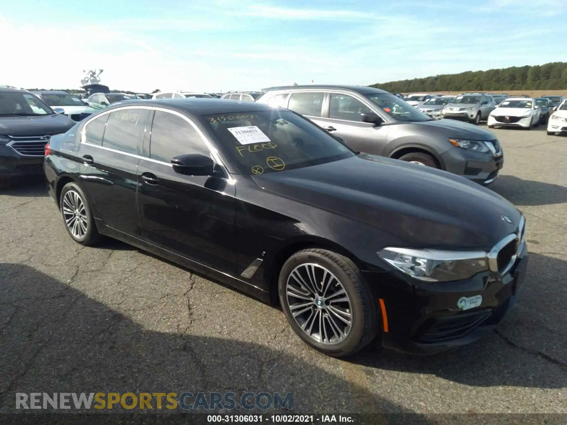 1 Photograph of a damaged car WBAJB1C54KB375681 BMW 5 SERIES 2019