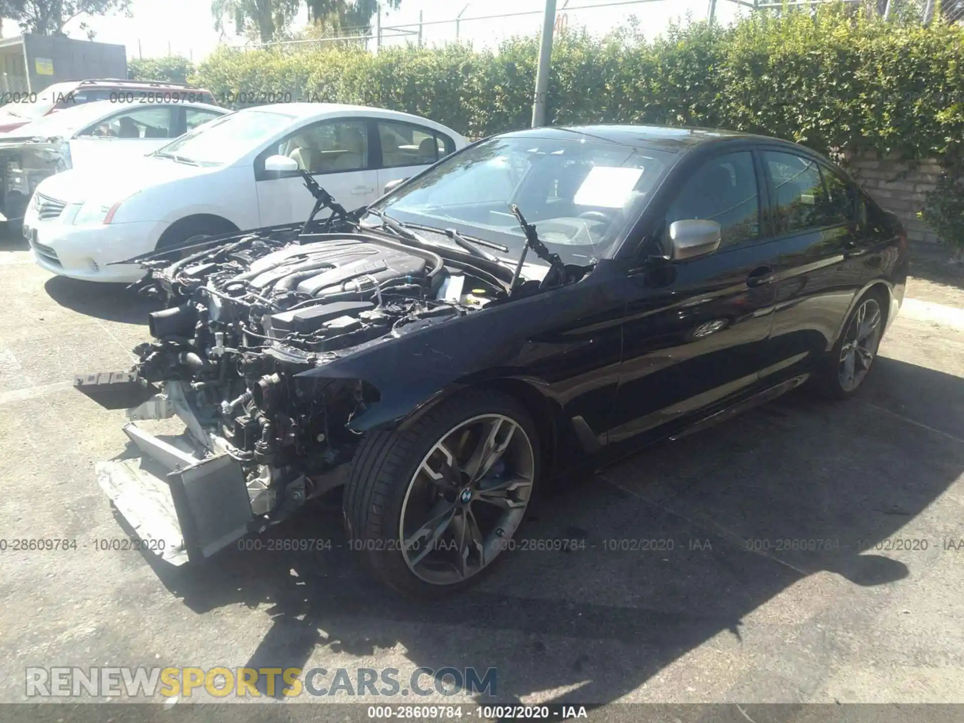 2 Photograph of a damaged car WBAJB9C54KB289222 BMW 5 SERIES 2019