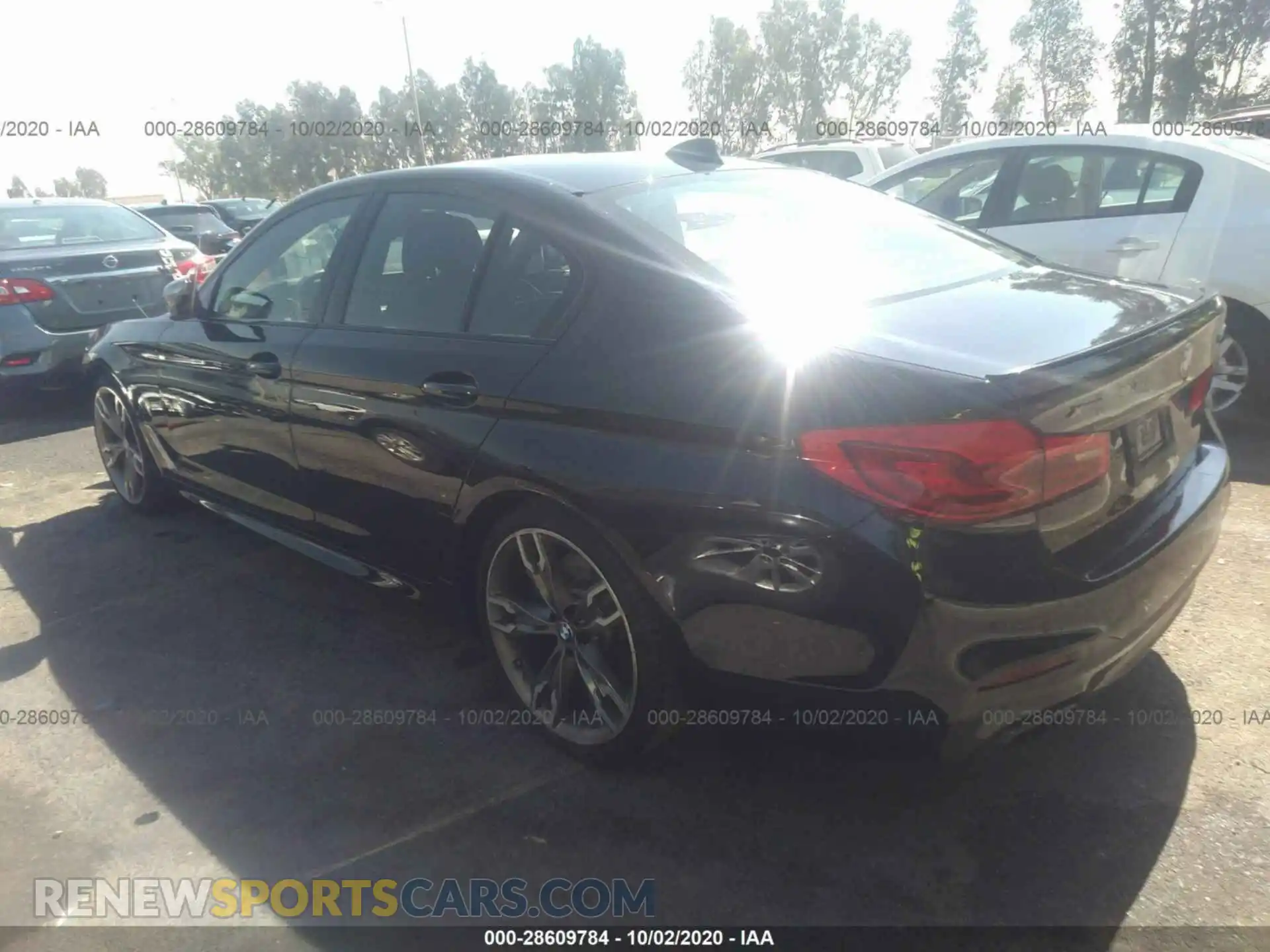 3 Photograph of a damaged car WBAJB9C54KB289222 BMW 5 SERIES 2019
