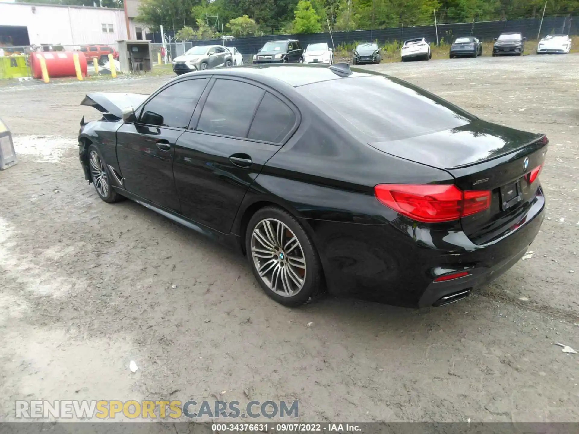 3 Photograph of a damaged car WBAJB9C55KB464755 BMW 5 SERIES 2019